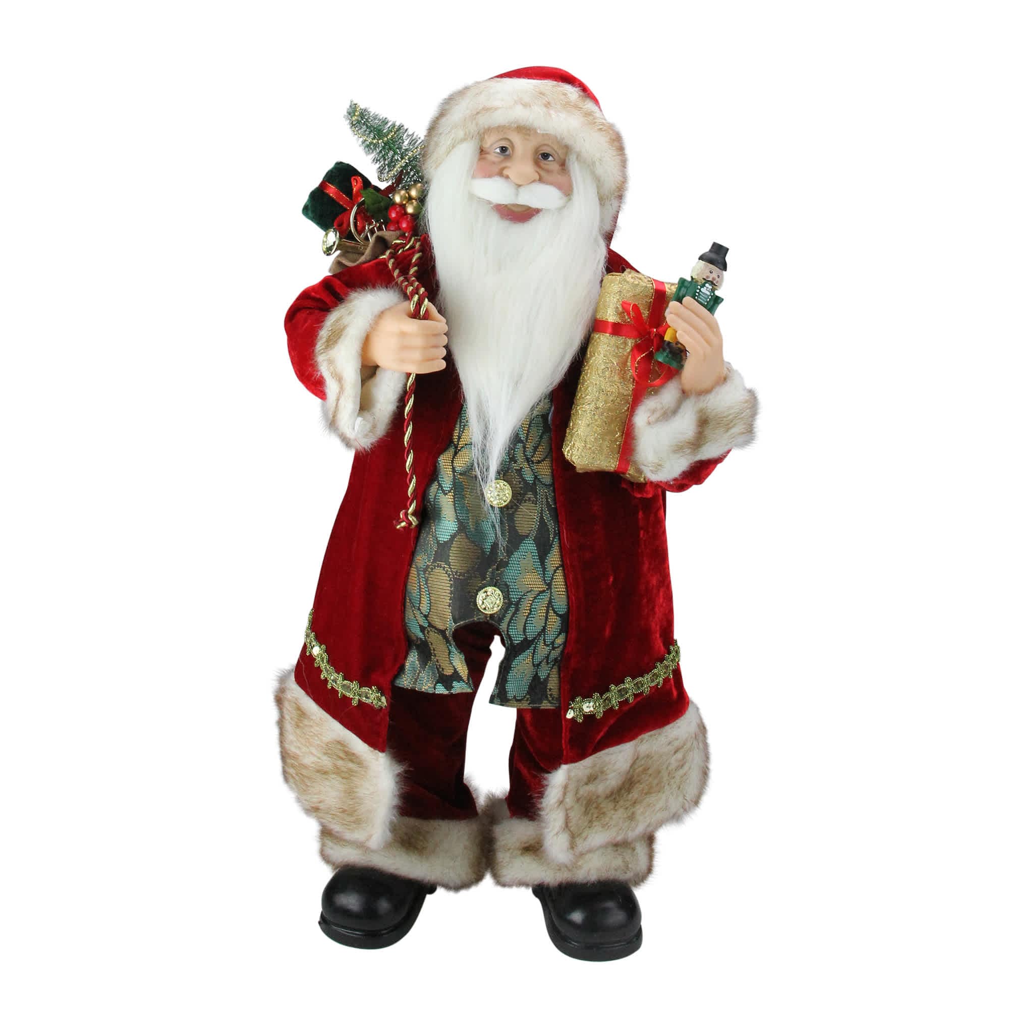 Northlight - 24 inch Old World Style Santa Claus Christmas Figure