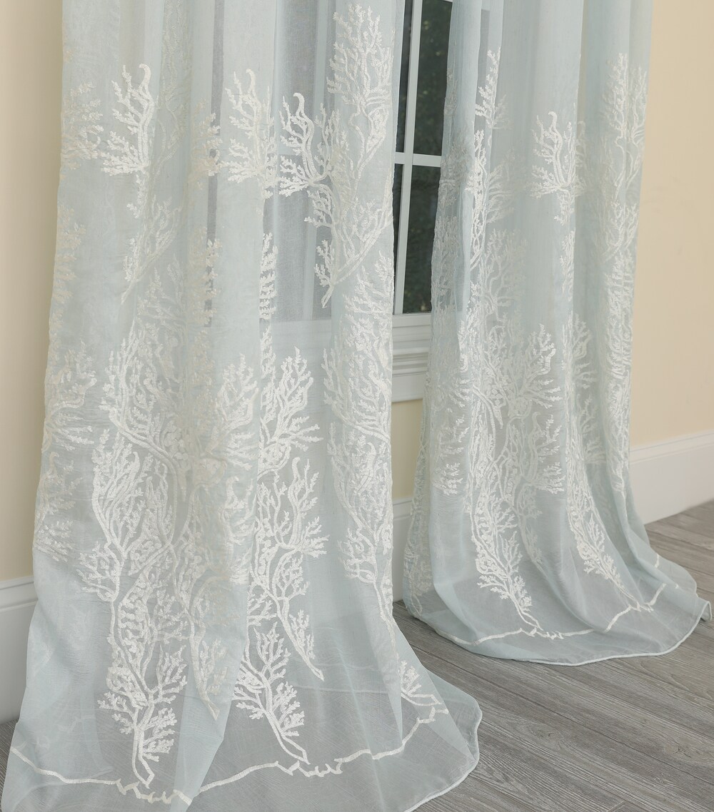 MANOR LUXE ML1915054120AQUA curtains - View #3