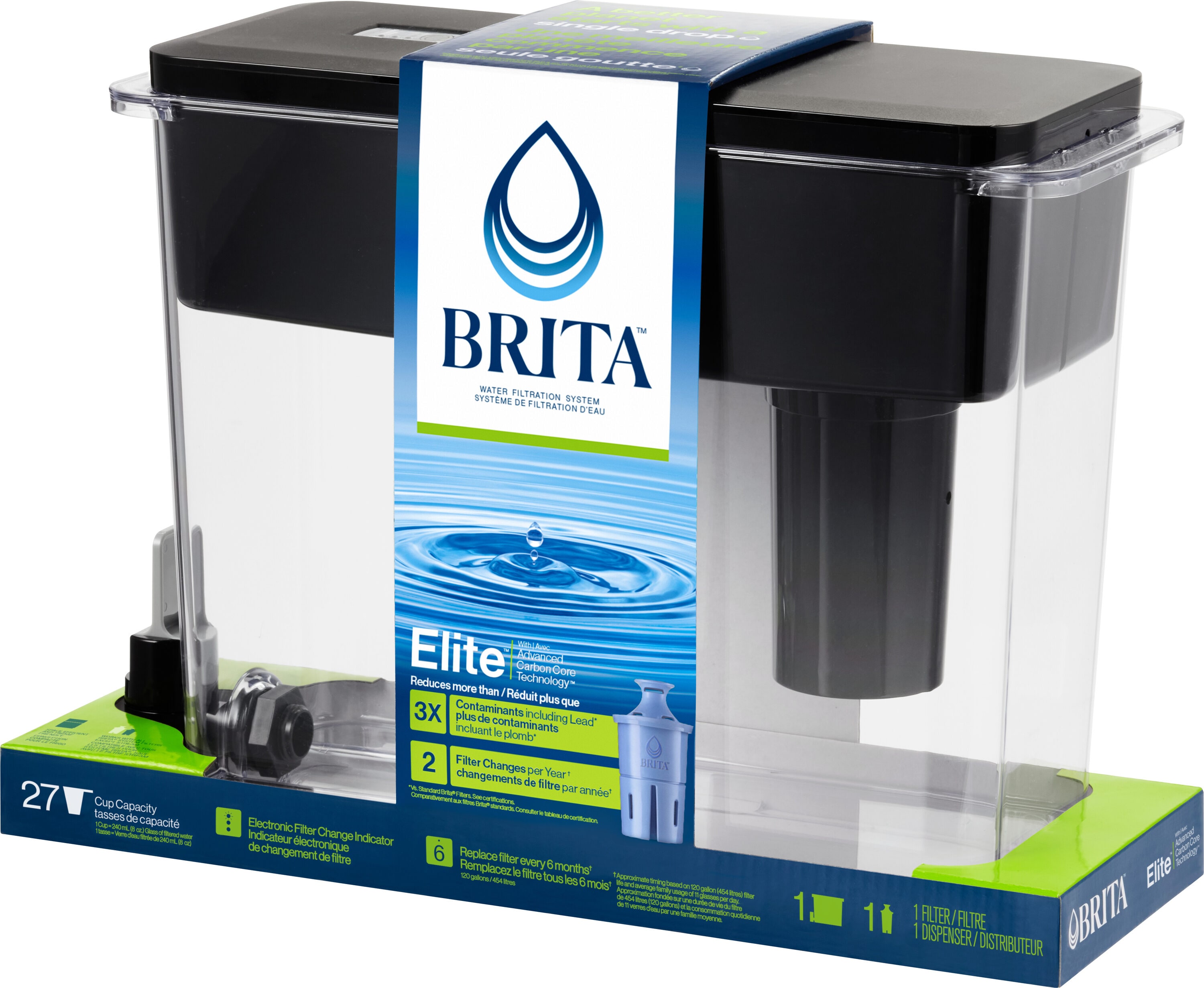 Brita outlets UltraMax 18 Cup Dispenser + 15 Replacement Filters