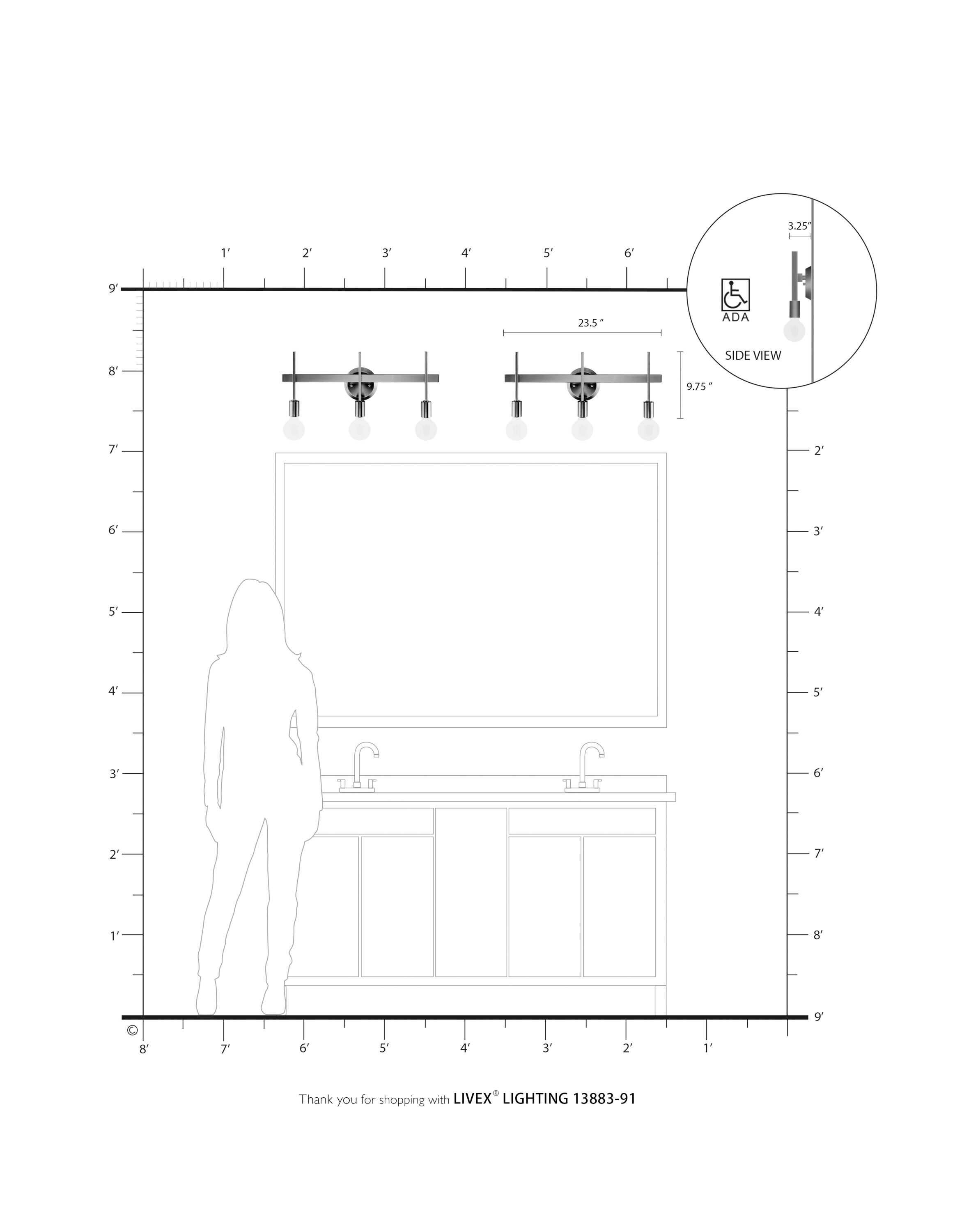 Livex Lighting 13883-91 b089995 - View #17