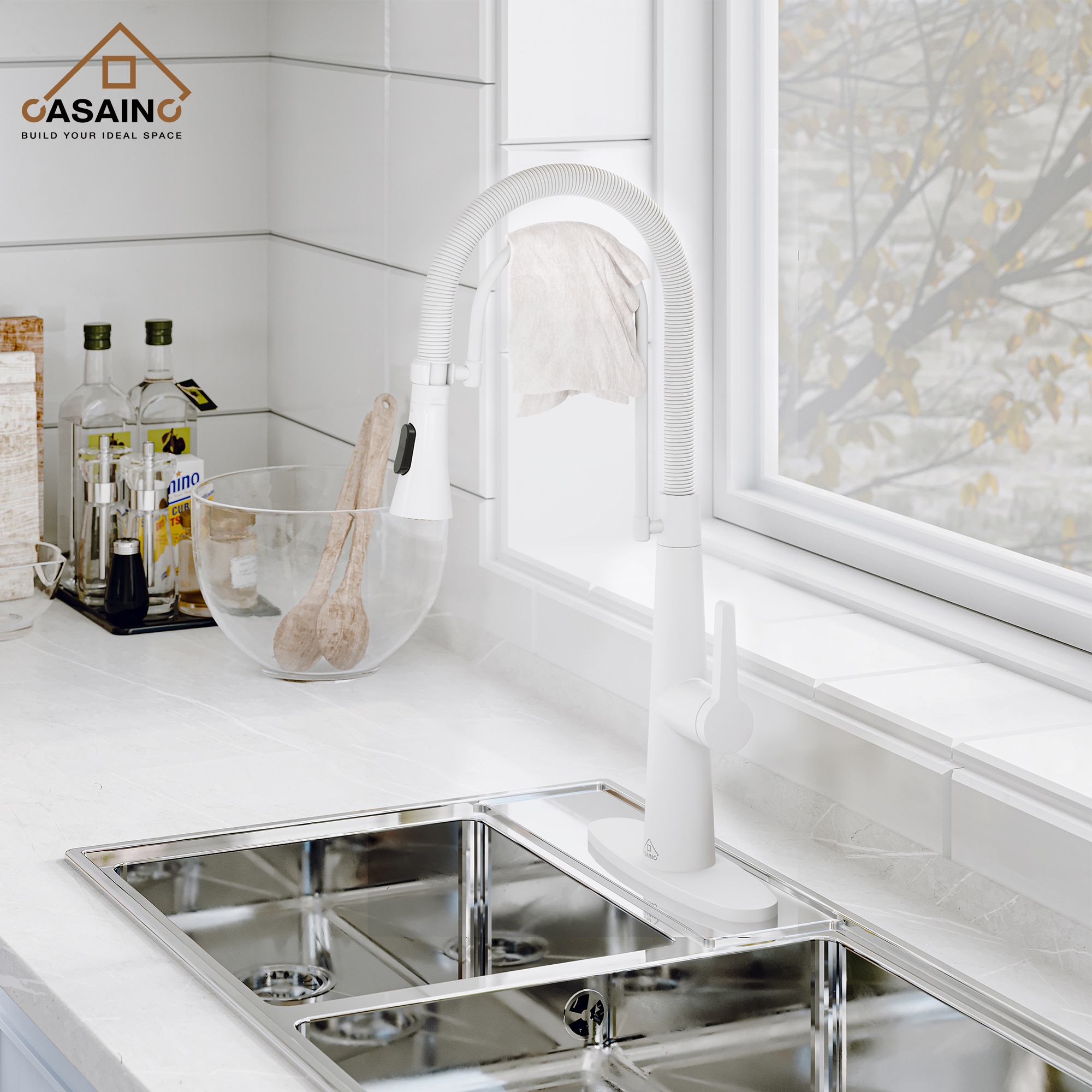 CASAINC CA-D0462-MW Kitchen-Faucets - View #8