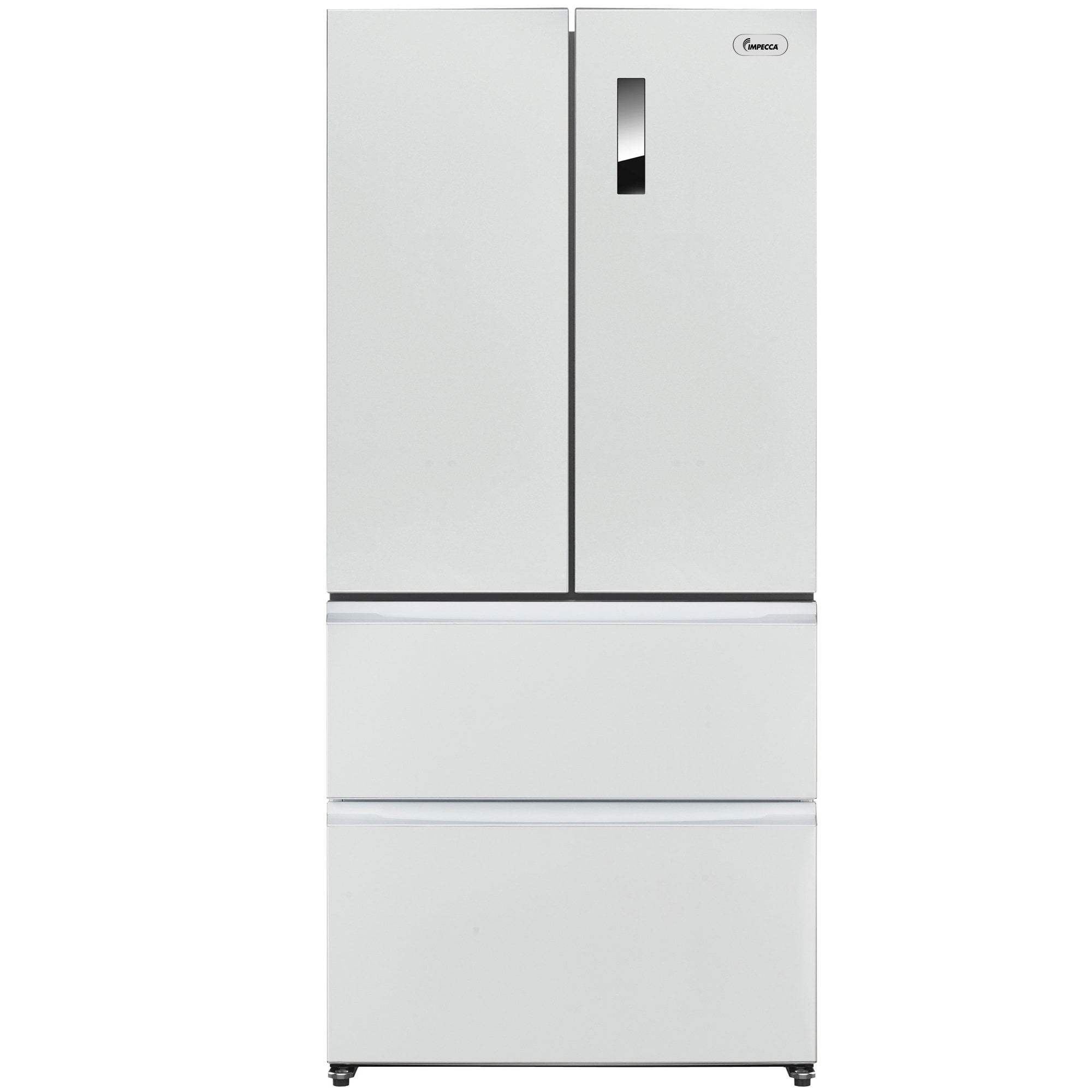 Impecca Counter-Depth 18.9-cu ft 4 -Door 33-in Wide French Door Refrigerator ( White ) | WRF4191WW697