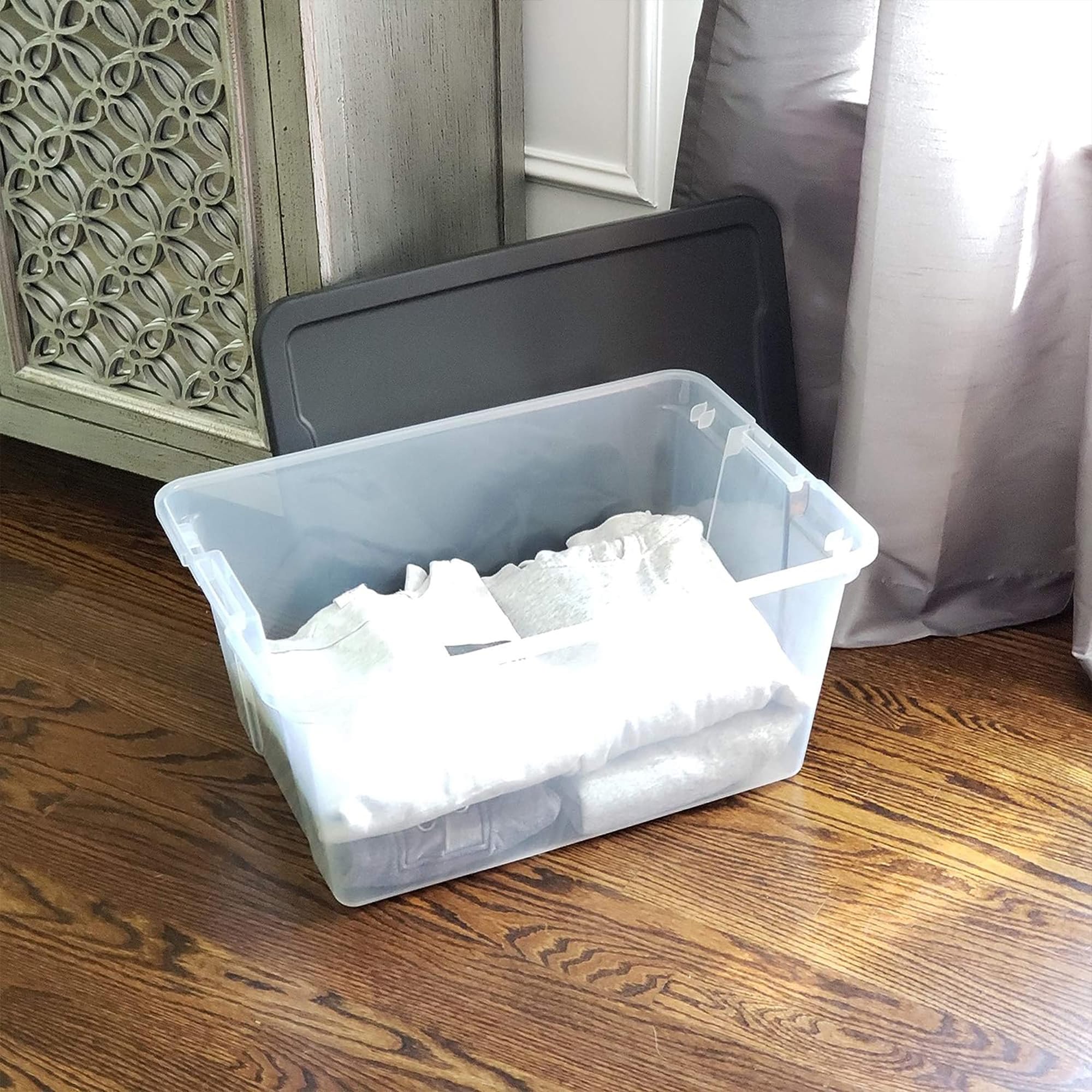 Homz Products 323714 Plastic-Storage-Totes - View #10