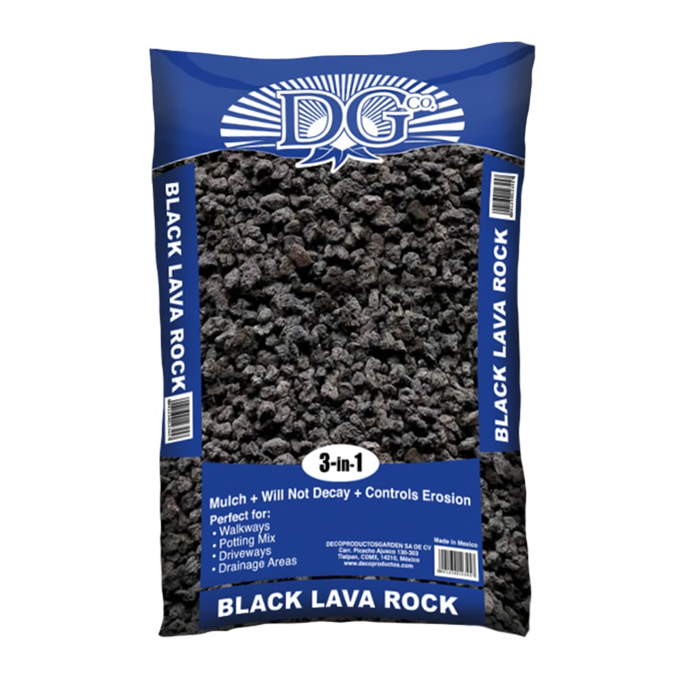  V00606 0.5 Cubic feet 18-lb Black Decorative rock ( 0.5 - 3.0-in Rock Size )