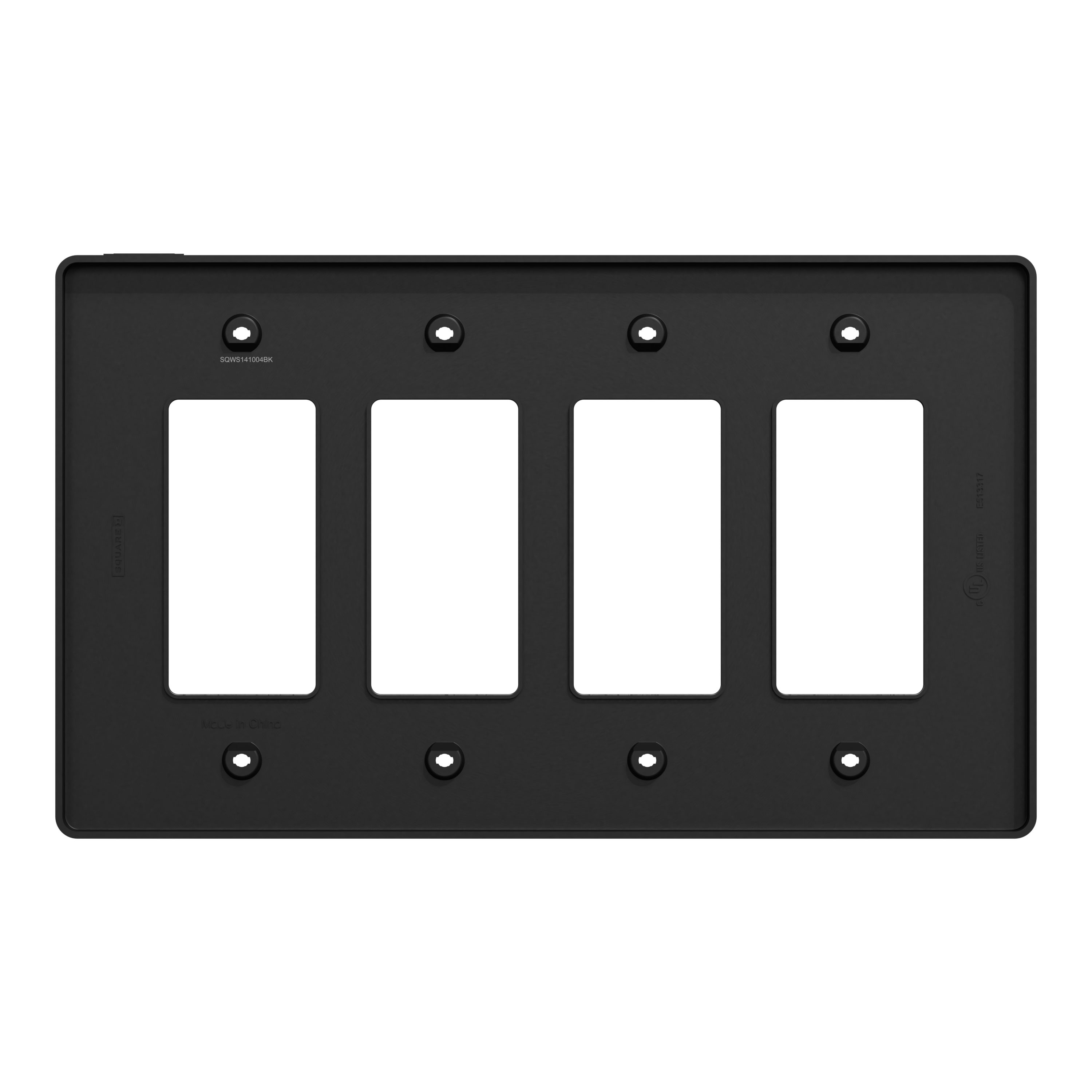 Square D SQWS141004BK Electrical-Wall-Plates - View #2