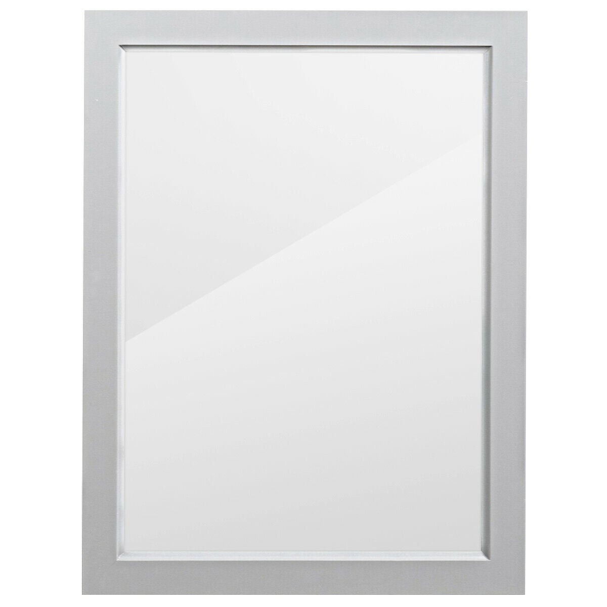 Forclover 20-in x 26-in Surface/Recessed Mount Gray Mirrored Medicine ...