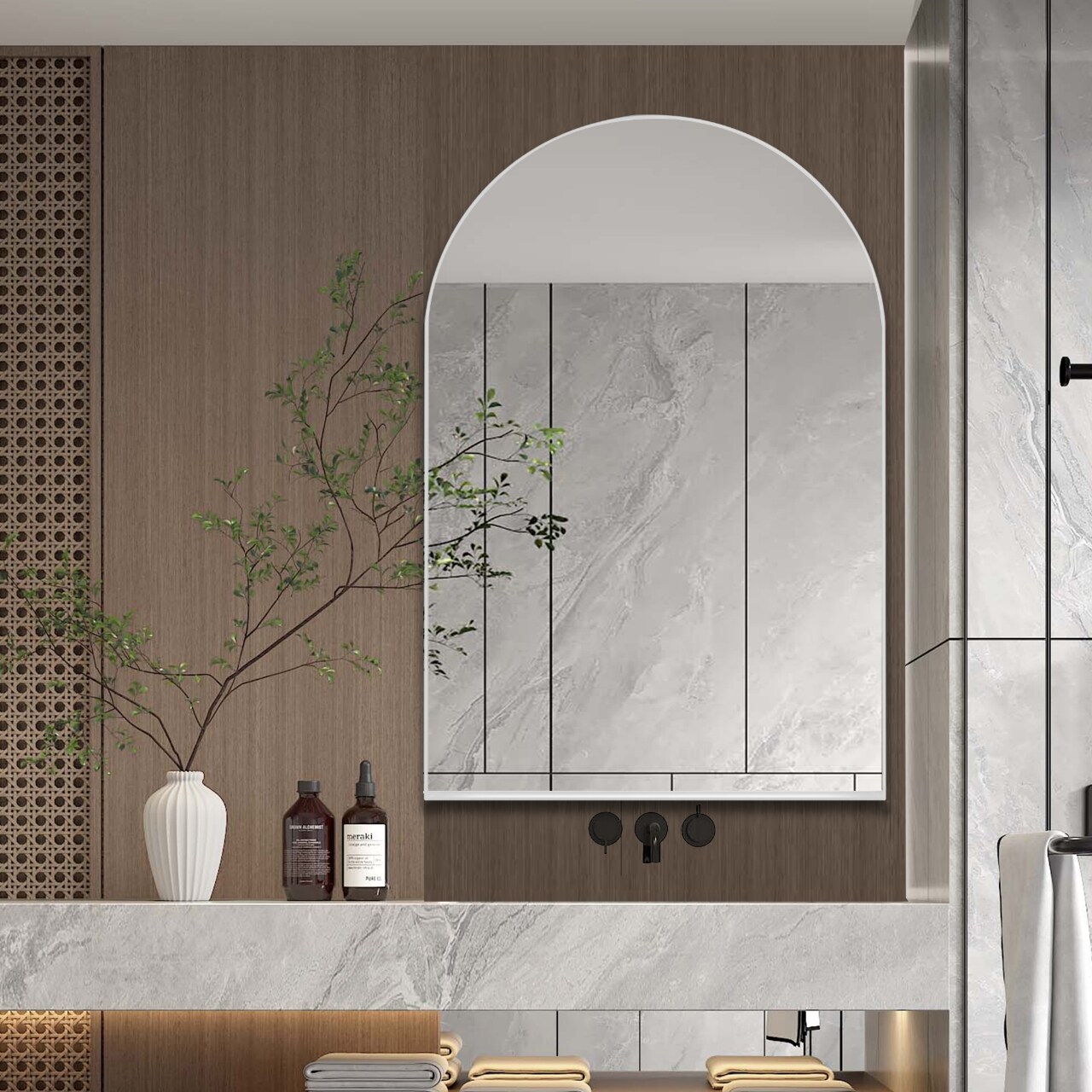 Forclover FSC-ARMC2436WH Bathroom-Medicine-Cabinets - View #3