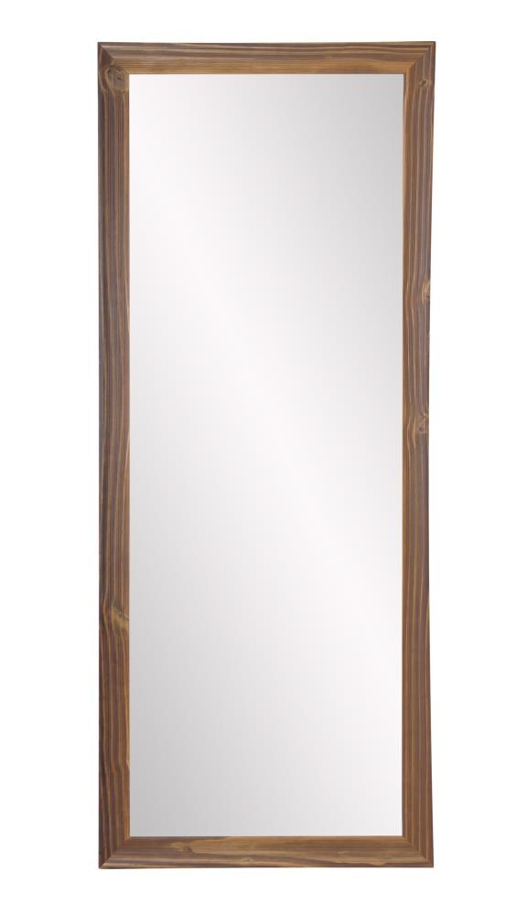 BrandtWorks BM044NM 25-Inches W x 70.0-Inches H Rectangle Wood Grain/Natural Framed Full Length Wall Mirror