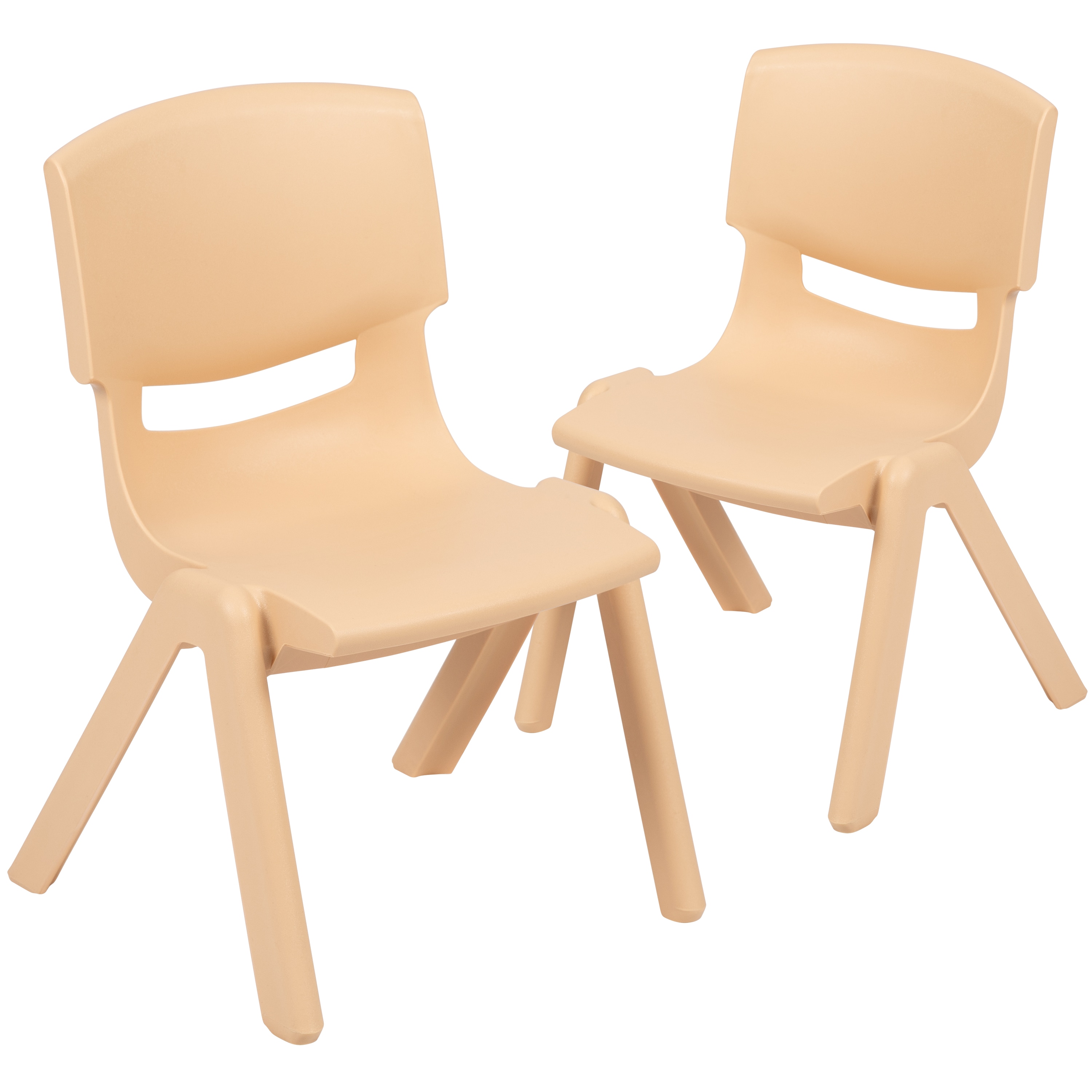 Flash Furniture 889142905639 20-in Natural Kids Accent Chair