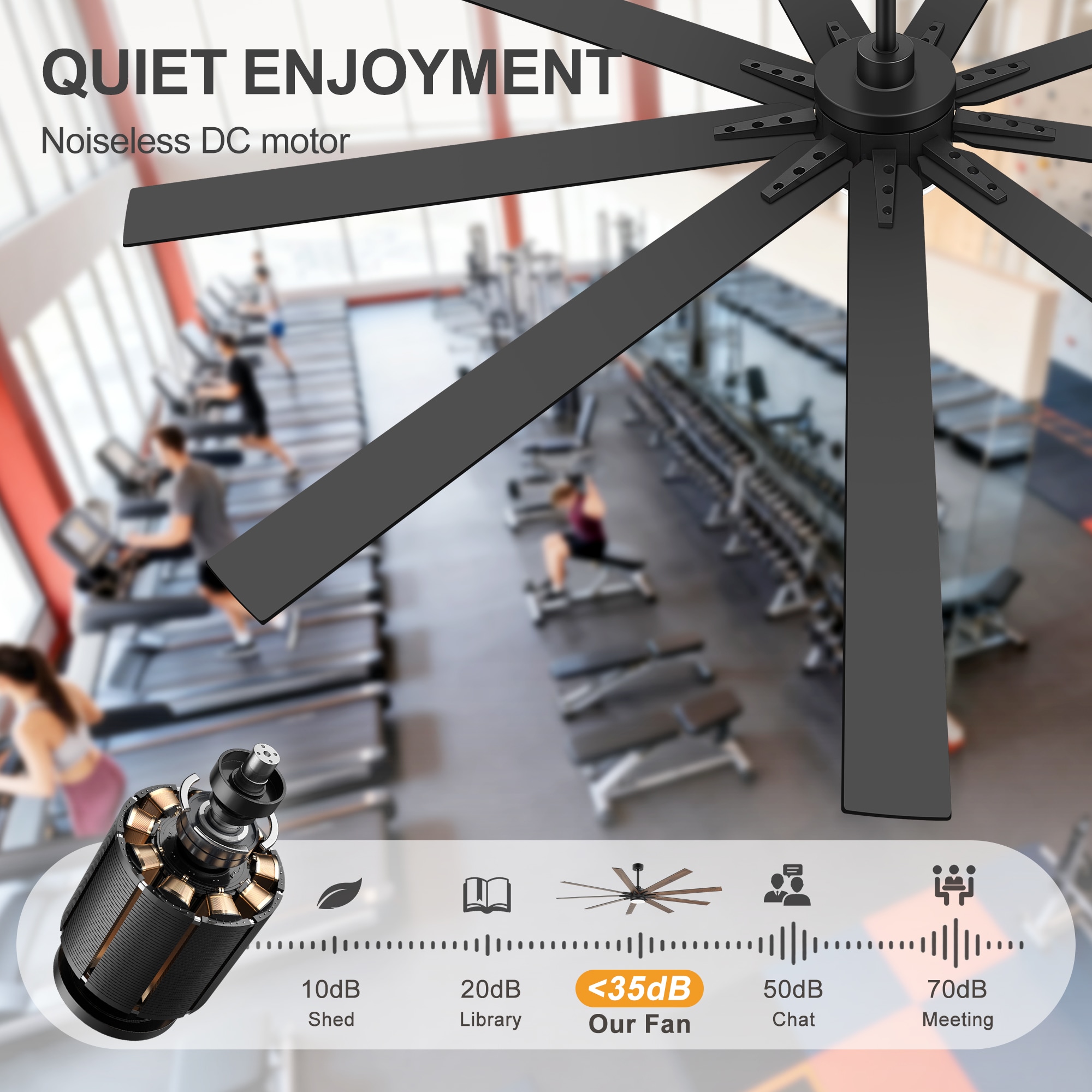Breezary 29025-BK Ceiling-Fans - View #10