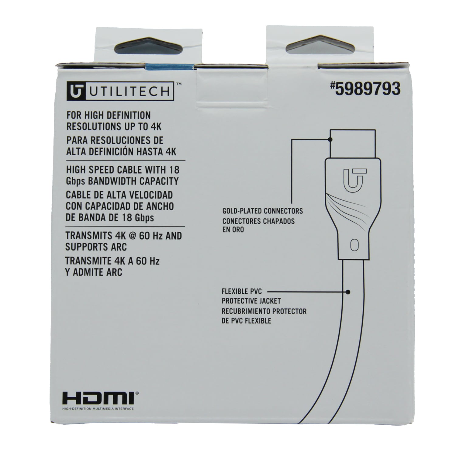 Utilitech HD4K25FT-BL Hdmi-Cables - View #7