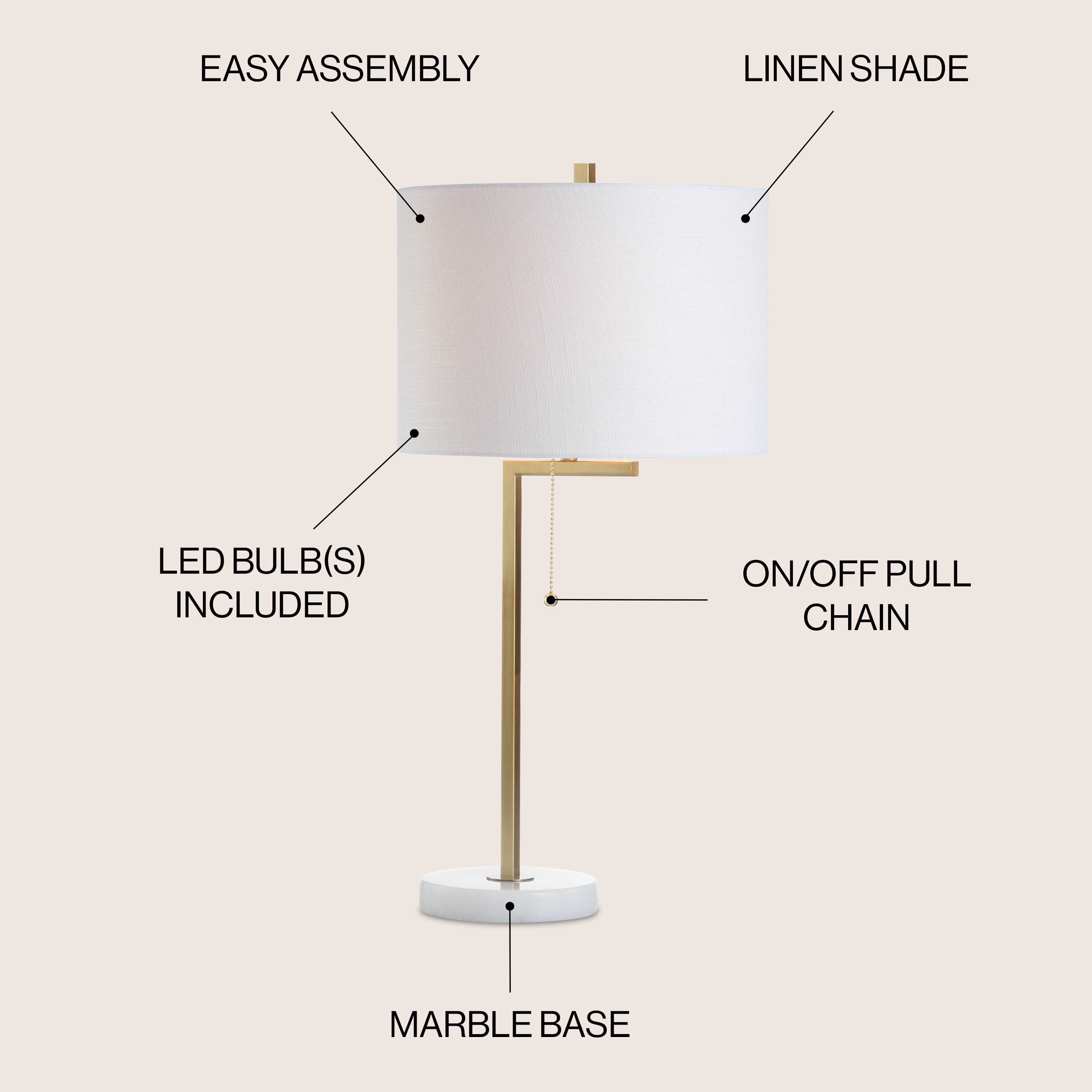 JONATHAN  Y JYL1043A Table-Lamps - View #3