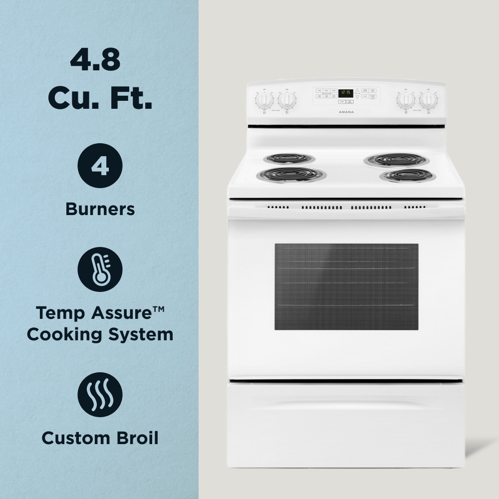 Amana ACR4303MFW Freestanding-Electric-Ranges - View #4