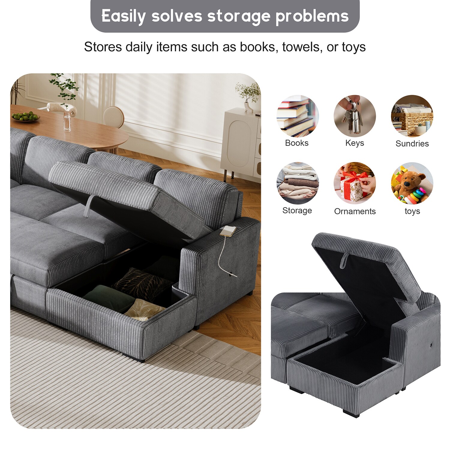 GZMR GZ-W247S00356 Sofas-Loveseats - View #9