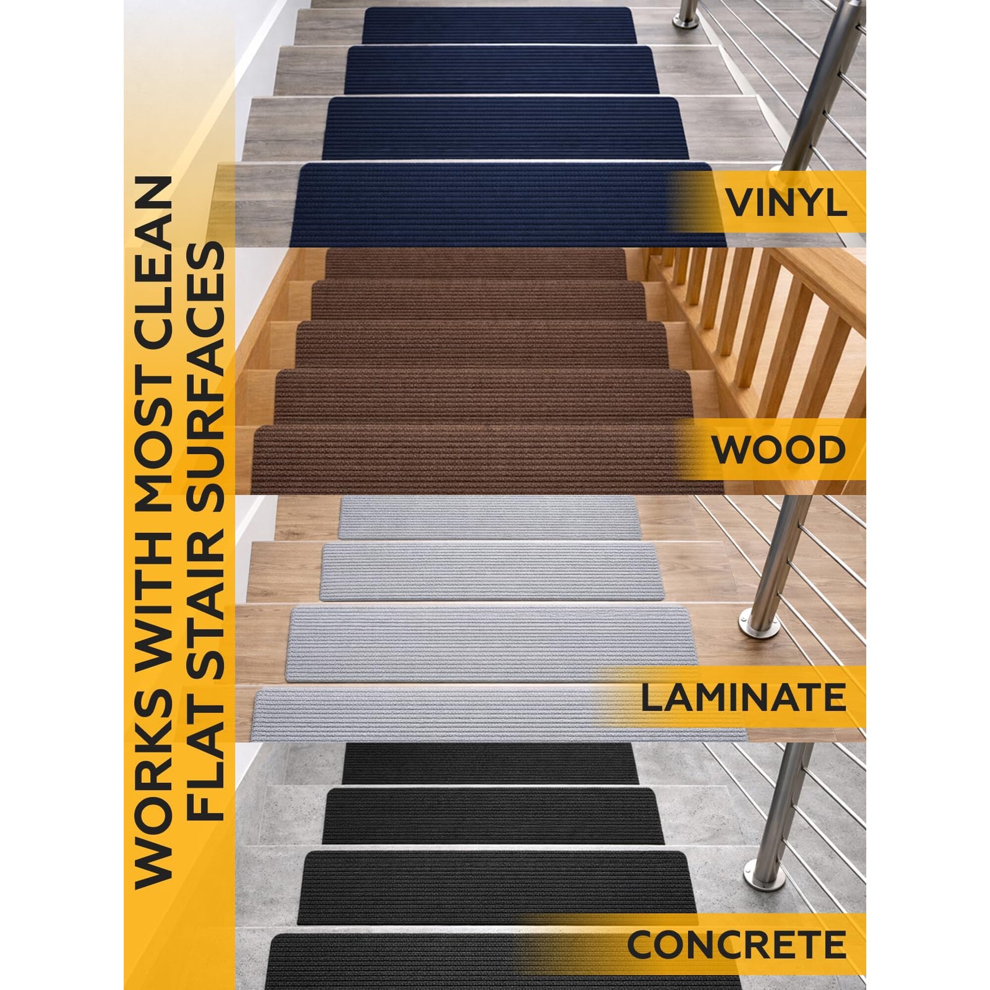 Wudkey L4-JK8J0B Stair-Treads - View #3