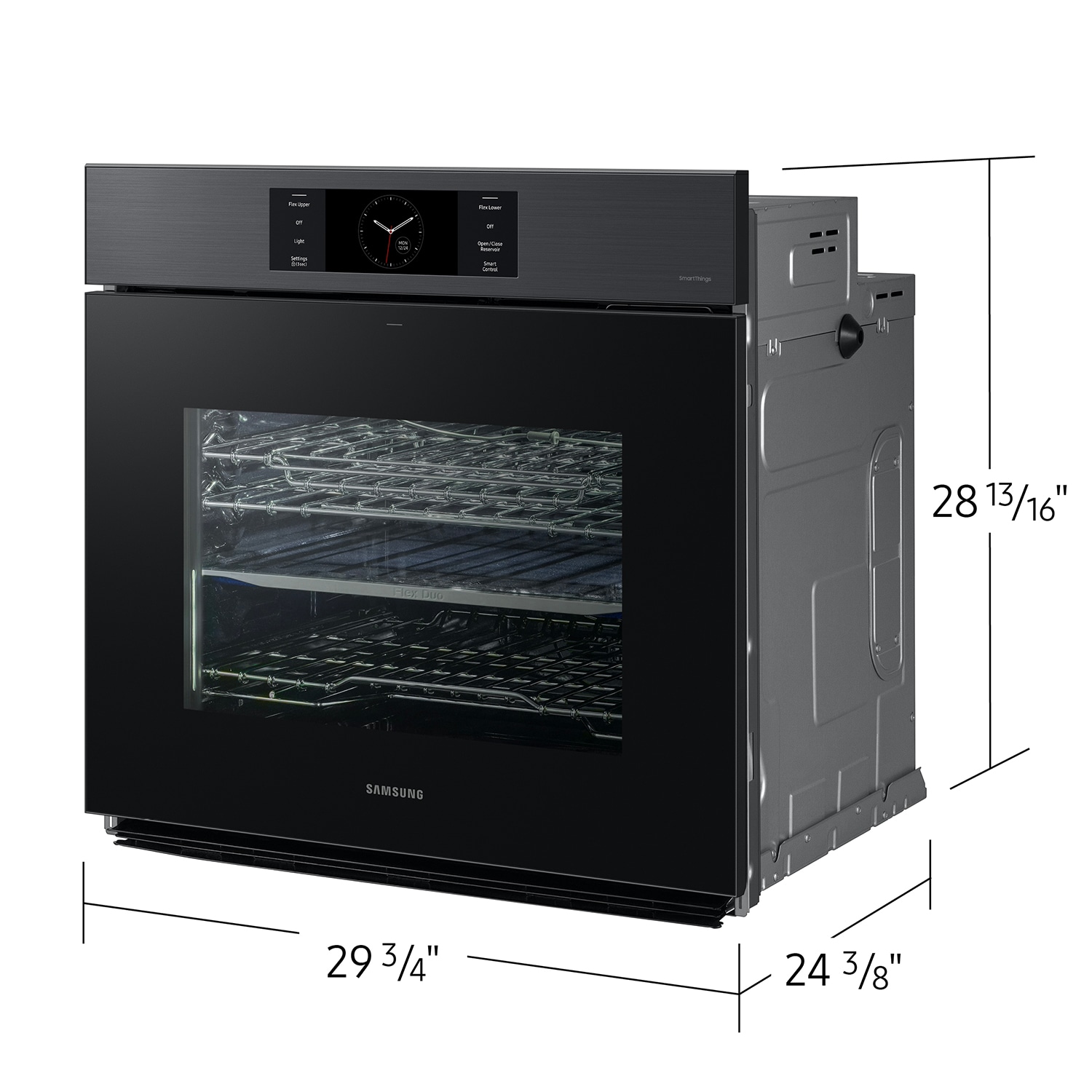 Samsung 30-in Self-cleaning Air Fry Air Sous Vide Convection Smart ...