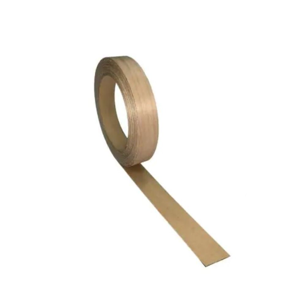  Maple Plywood Veneer Roll Wood Veneer Edge Banding,3/4  inch*25ft Edge Banding, Iron on with Hot Melt Adhesive, Flexible Wood Tape  Sanded to Perfection. Easy Application Wood Edging : Tools & Home