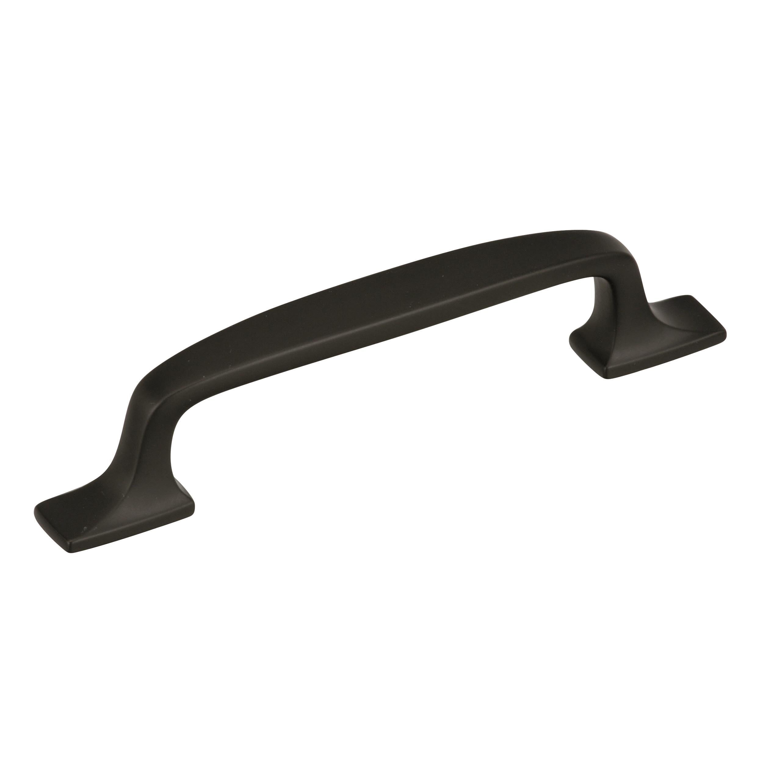 Amerock BP55317BBR Highland Ridge 3-3/4-in , 96mm Center to Center Black Bronze Arch Handle