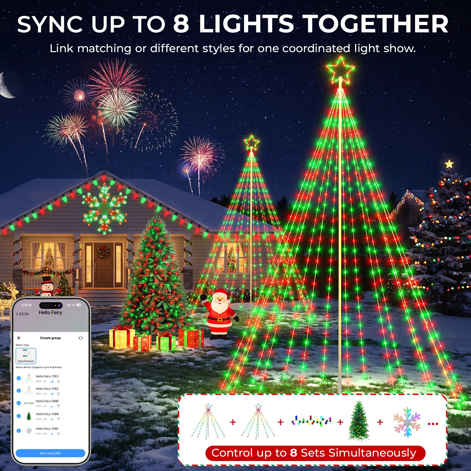 Avatar Controls BESL112 Christmas-String-Lights - View #7