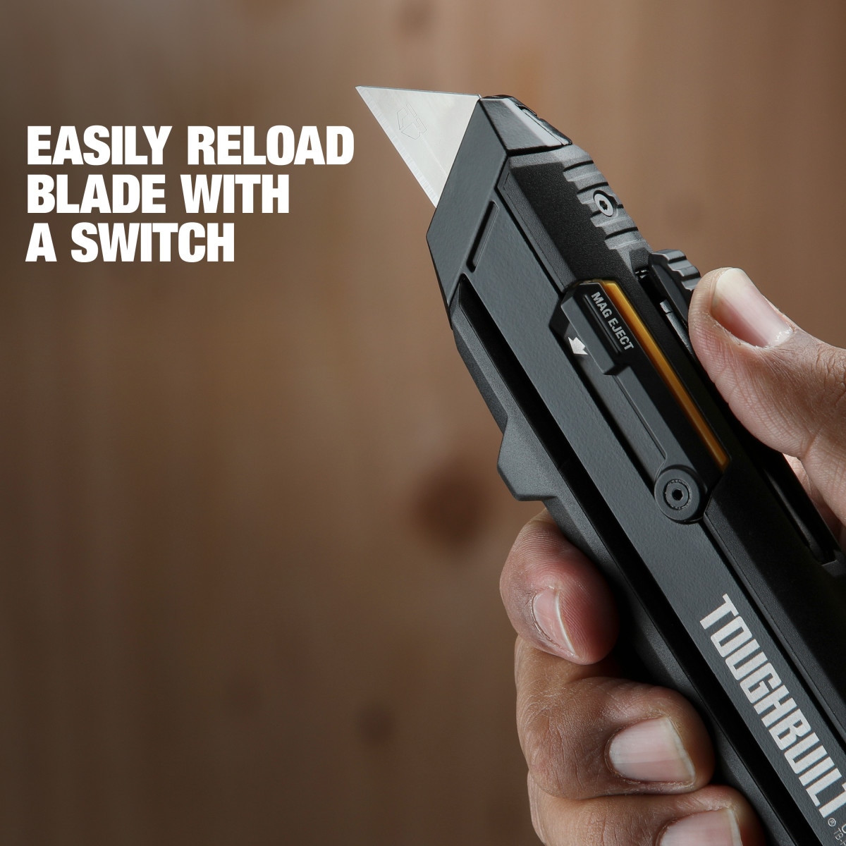 Auto-loading Utility Knife with Pry Bar — TOUGHBUILT