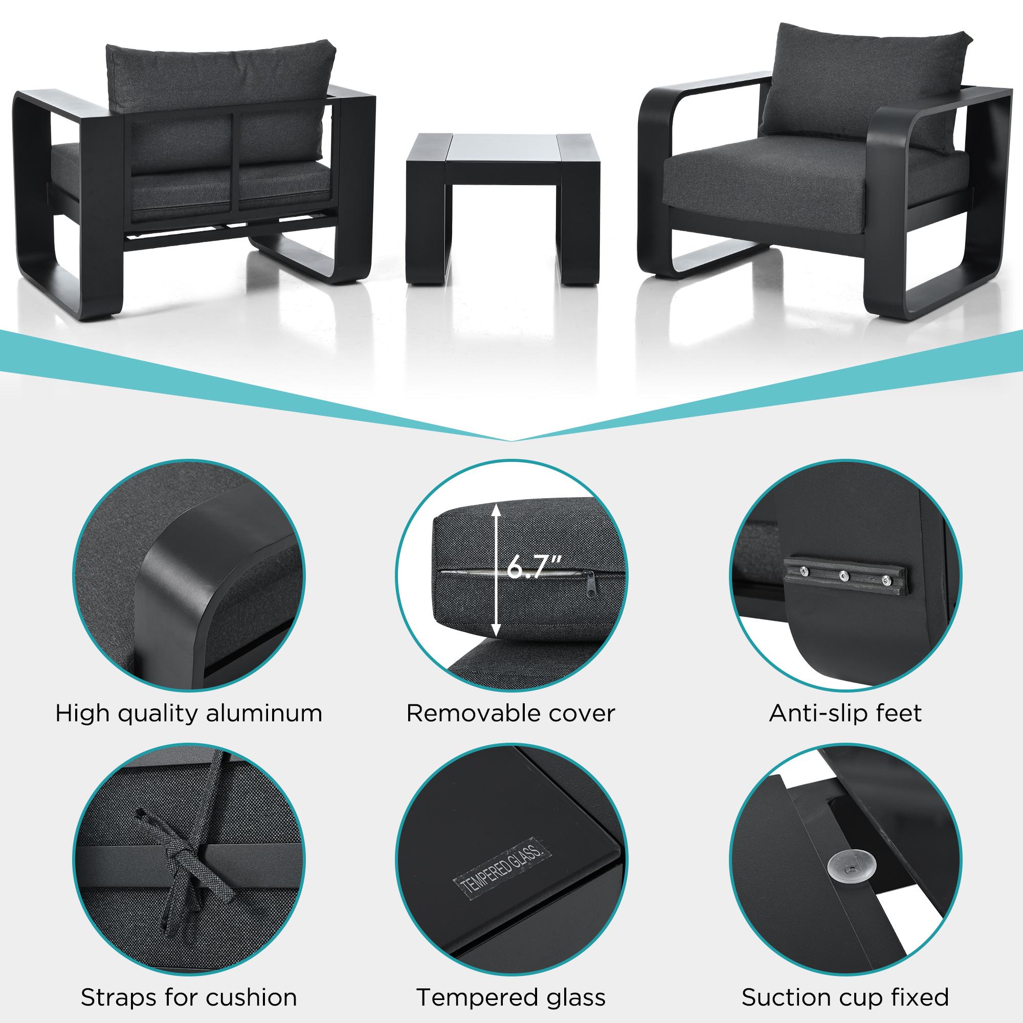 Bayfeve BFG-227E-PCS Patio-Conversation-Sets - View #3