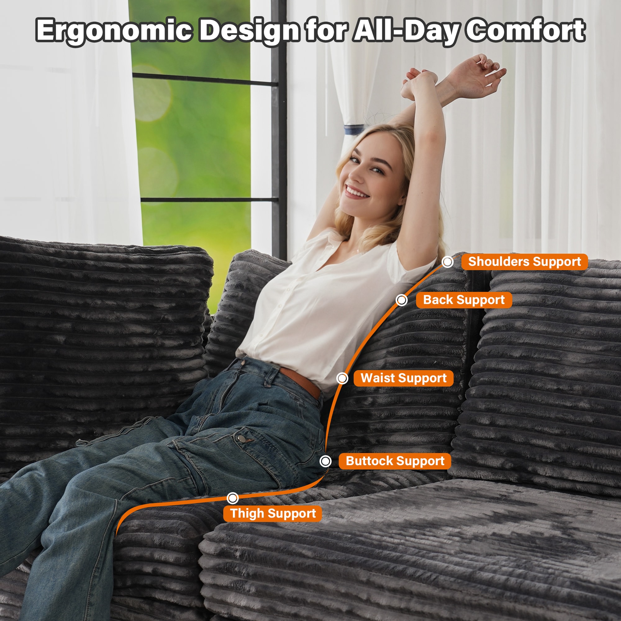 Pouuin SYOH917 Sofas-Loveseats - View #5