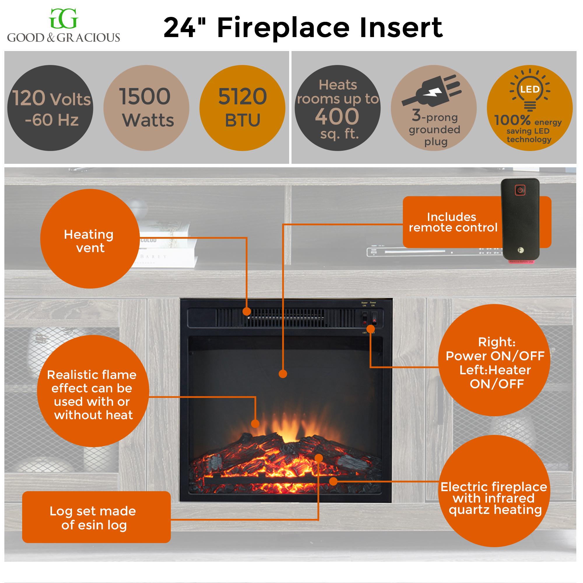 Bayfeve BF-1693S1-FP Electric-Fireplaces - View #8