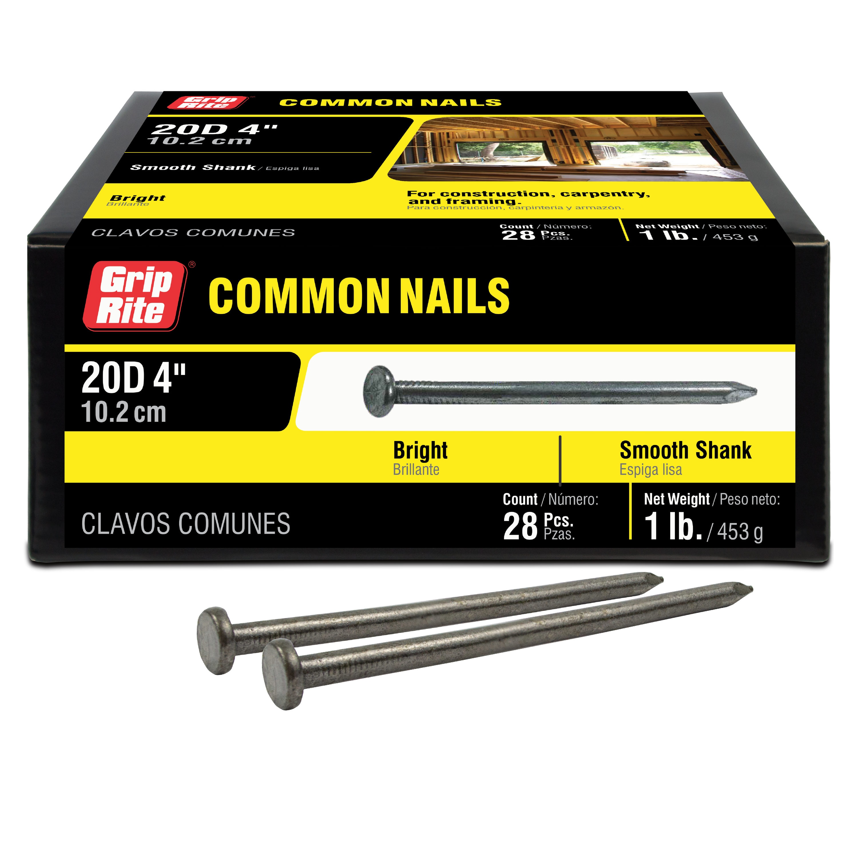 Amazon.com: Small Hammer Nails Set, Include Finishing Nails 1-1/2