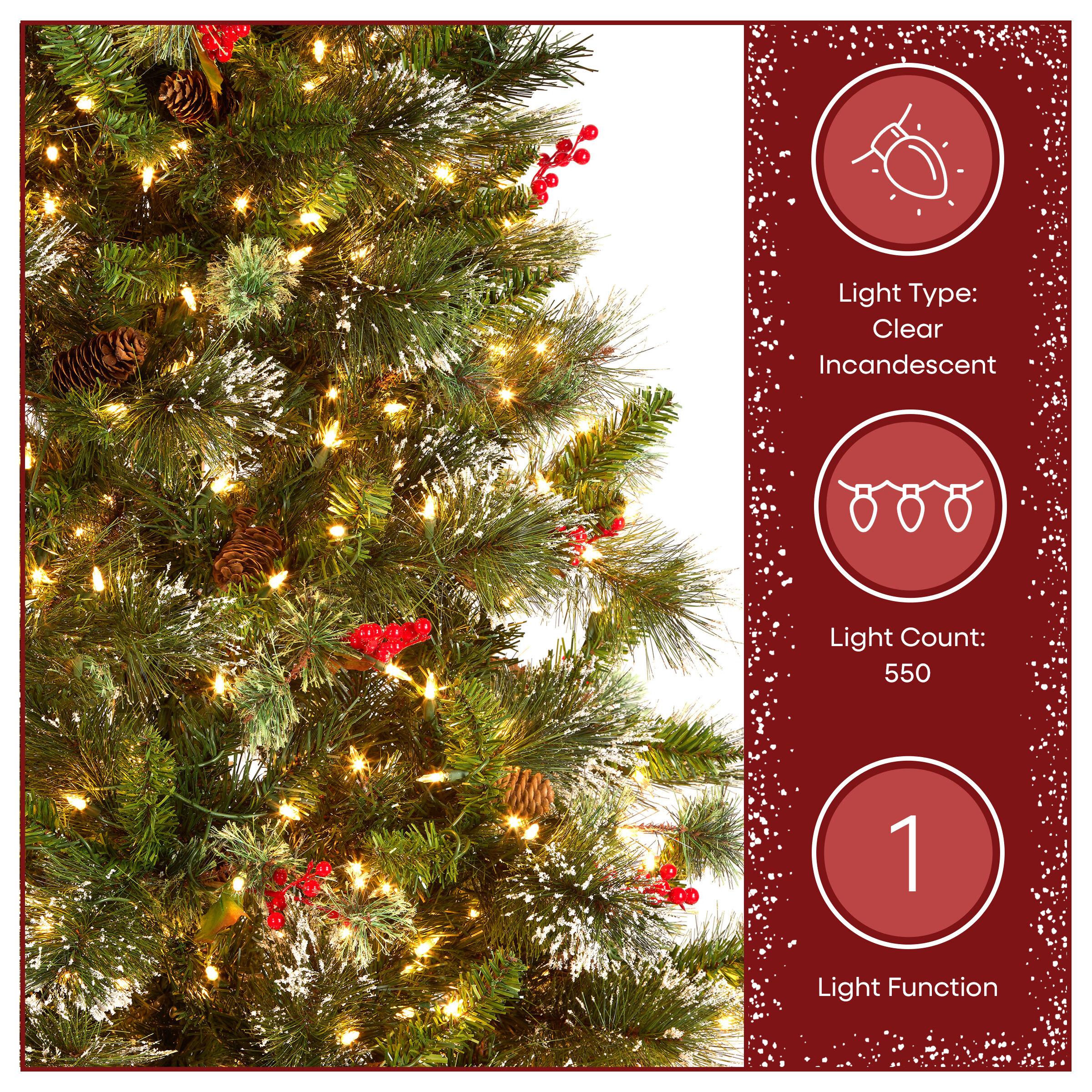 National Tree Company WP1-308-65 Artificial-Christmas-Trees - View #7