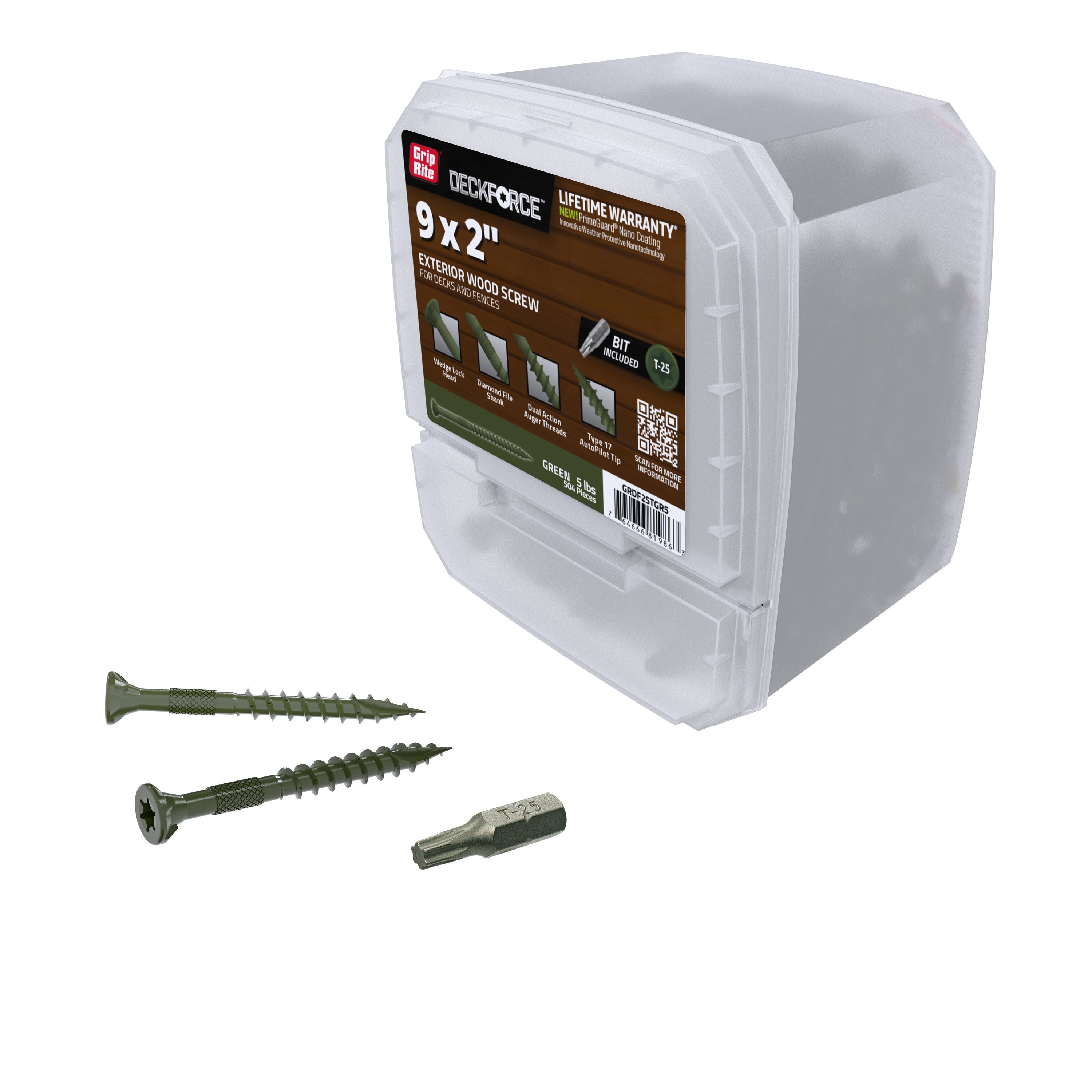 DeckForce by Grip Rite GRDF2STGR5 Deck-Screws - View #5