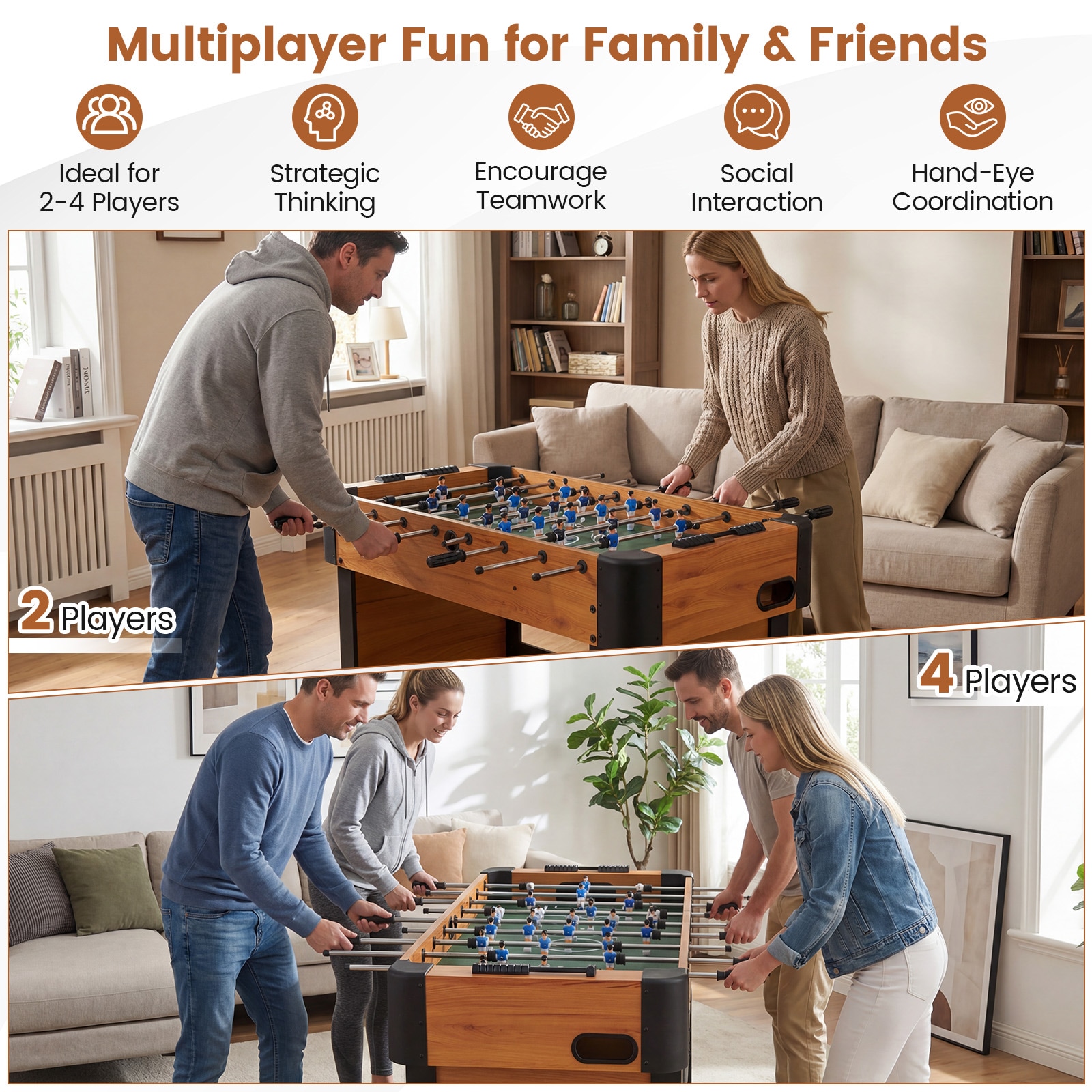 Slickblue D-CO-AN25201YU Foosball-Tables - View #6