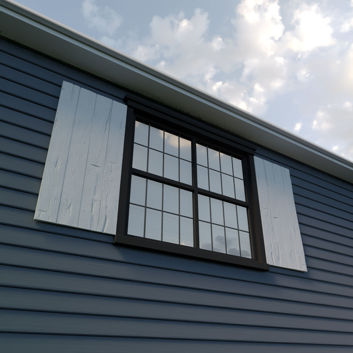 Ekena Millwork SHUBJN22X90HHPR Exterior-Shutters - View #7