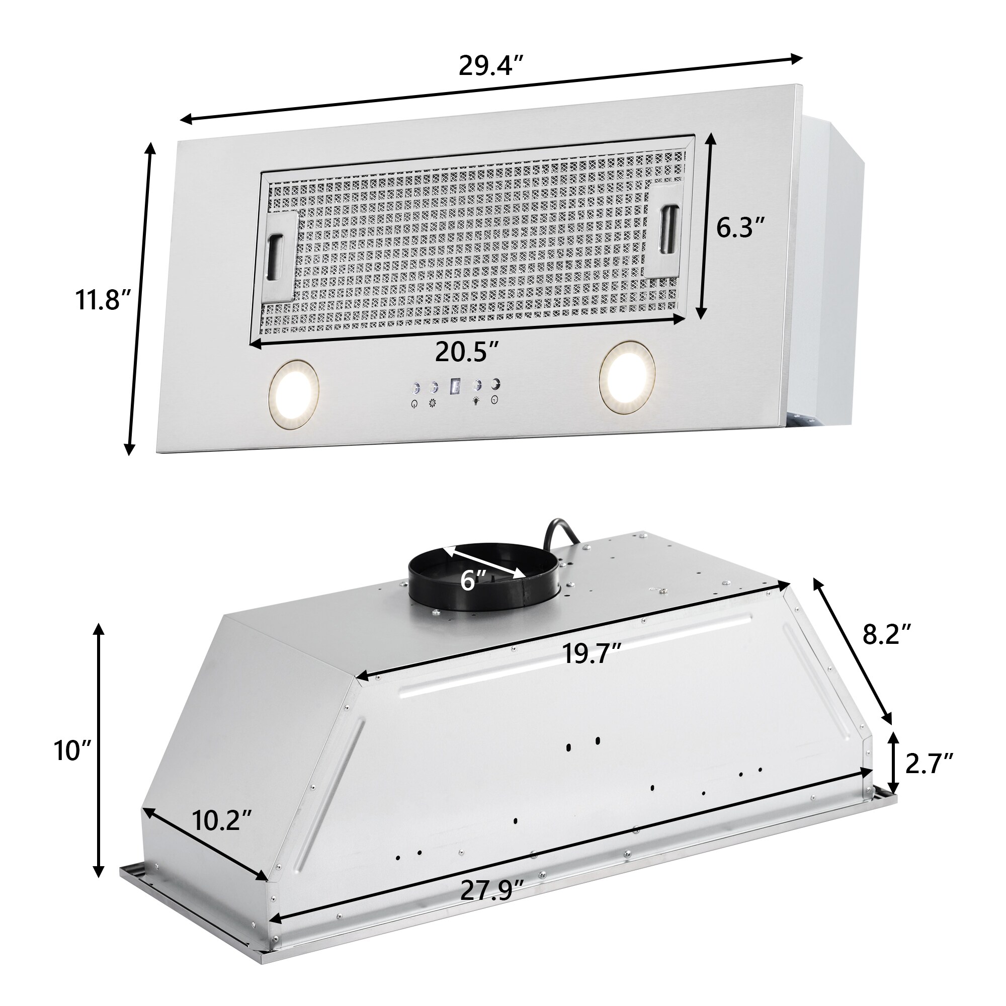 GZMR GZ-AAN281632 Undercabinet-Range-Hoods - View #10