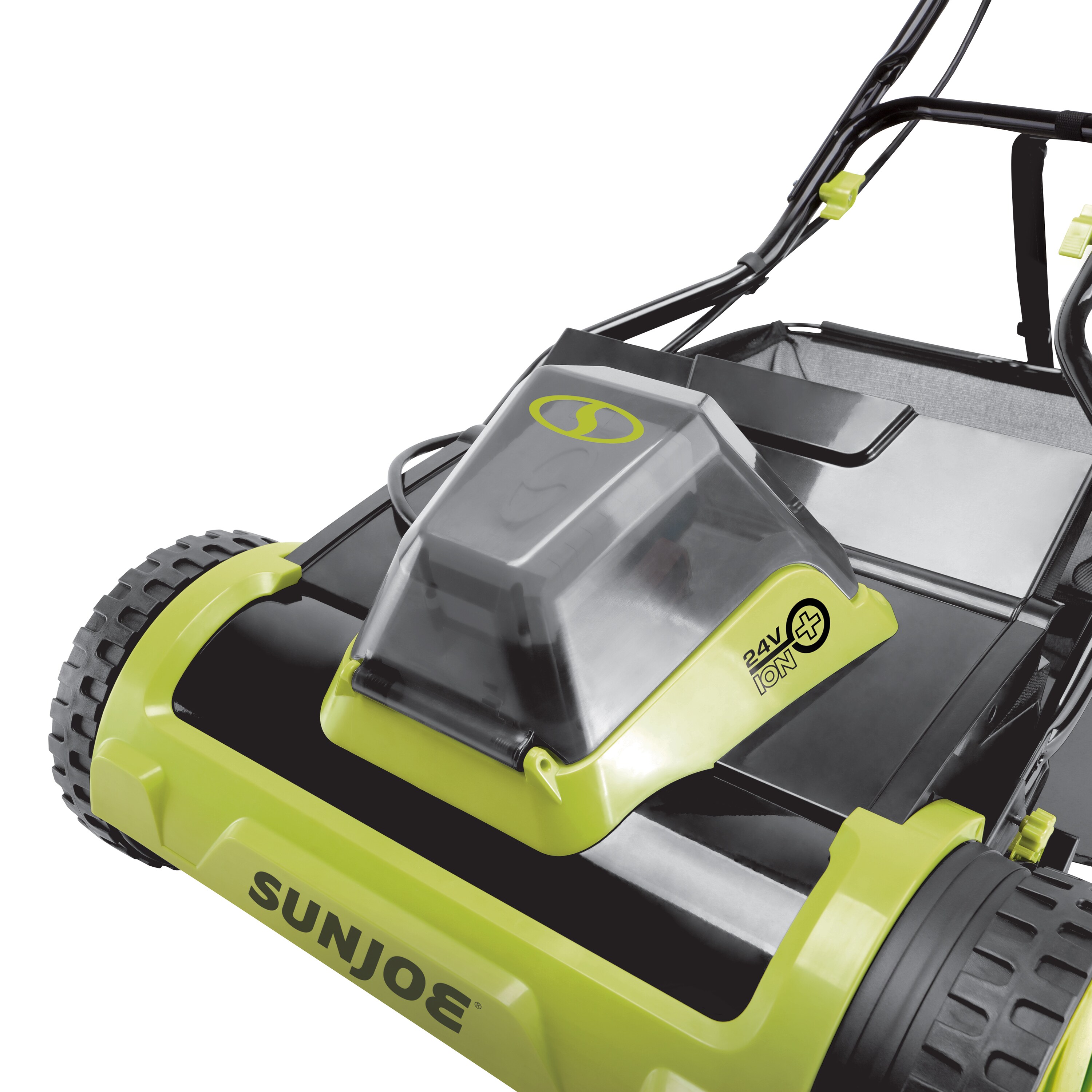 Sun Joe 24-volt 15-in Cordless Push Lawn Mower 4 Ah (1-Battery and