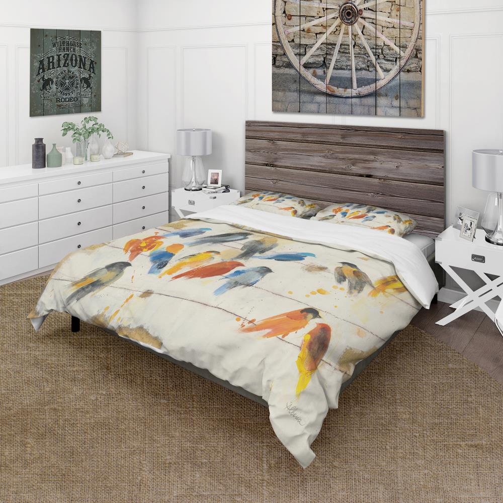 Designart BED30255-Q 3 -Piece Multiple colors/finishes Queen Duvet cover Set