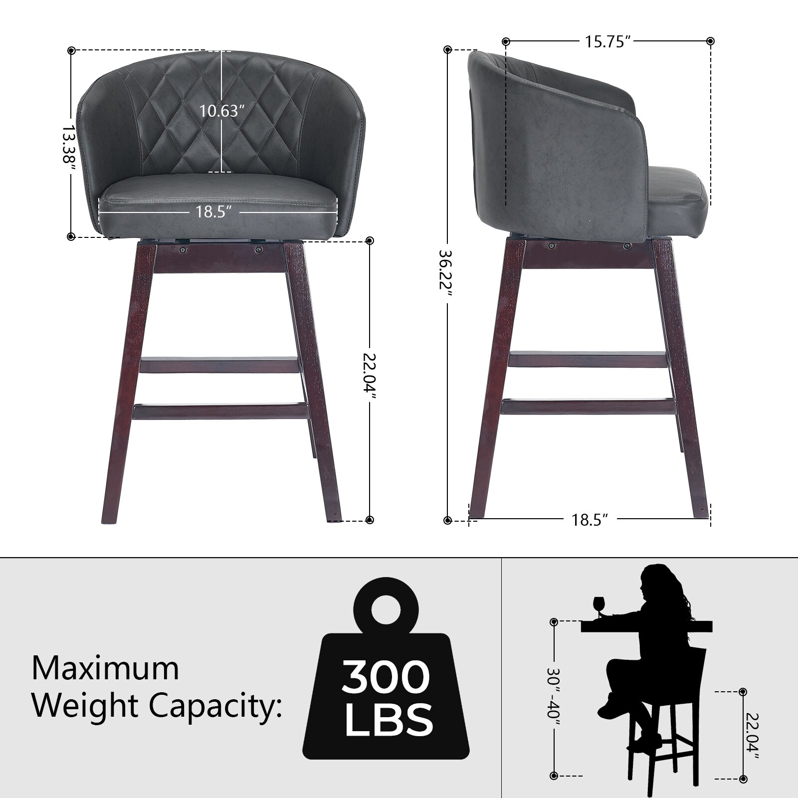 LOVMOR SF-L-2118-BG stools - View #6