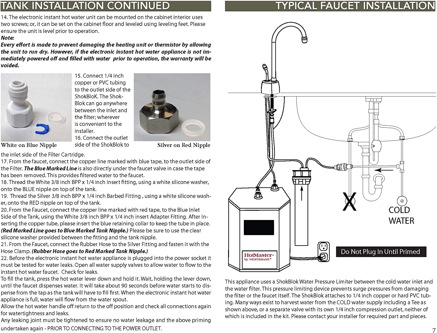 WESTBRASS DT1F271-62 Hot-Water-Dispensers - View #10