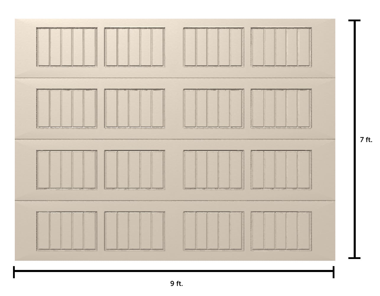 Wayne Dalton WD8000SA97 Garage-Doors - View #2