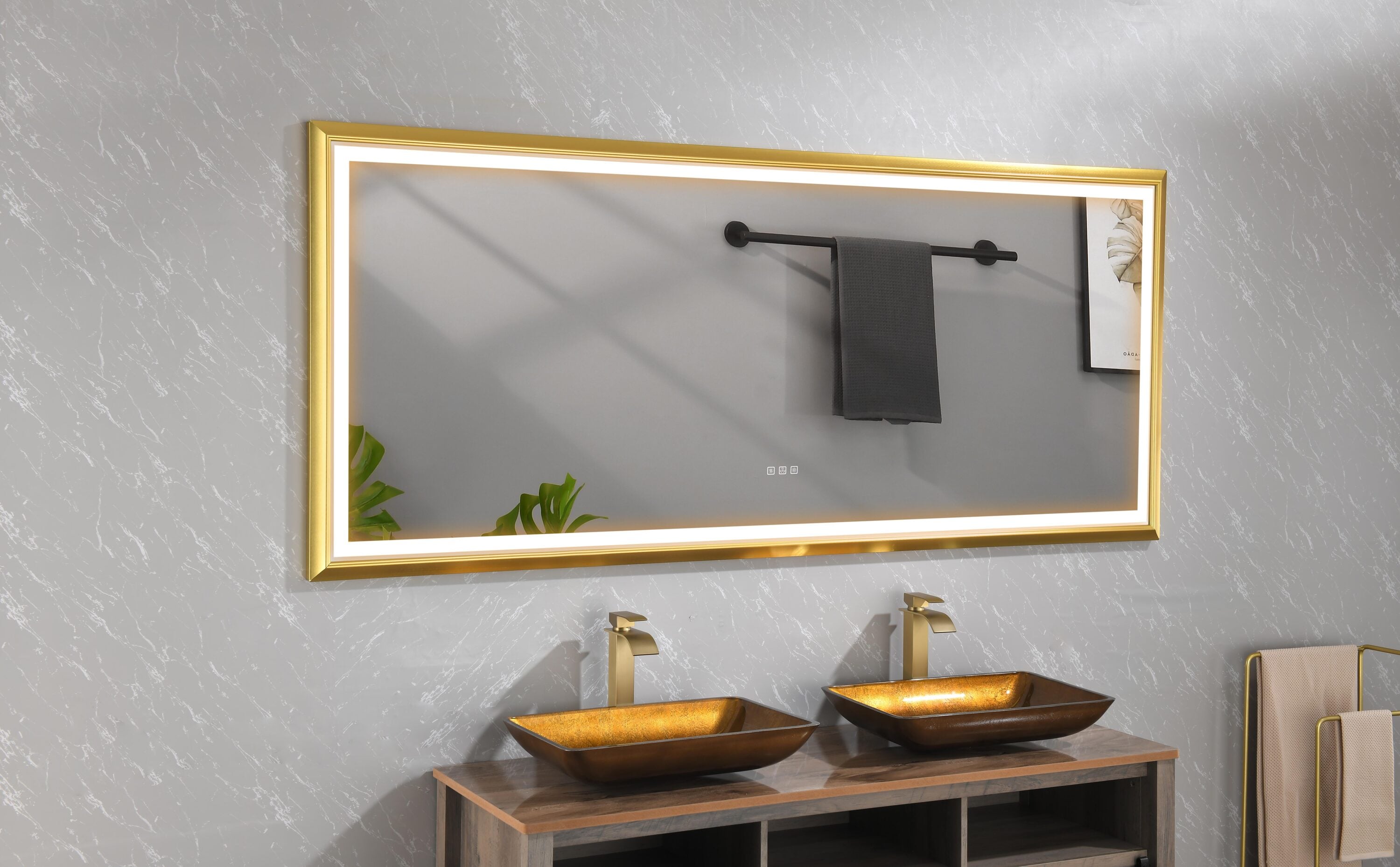 Vacolite KP-9648GL10 Framed-Bath-Mirrors - View #5