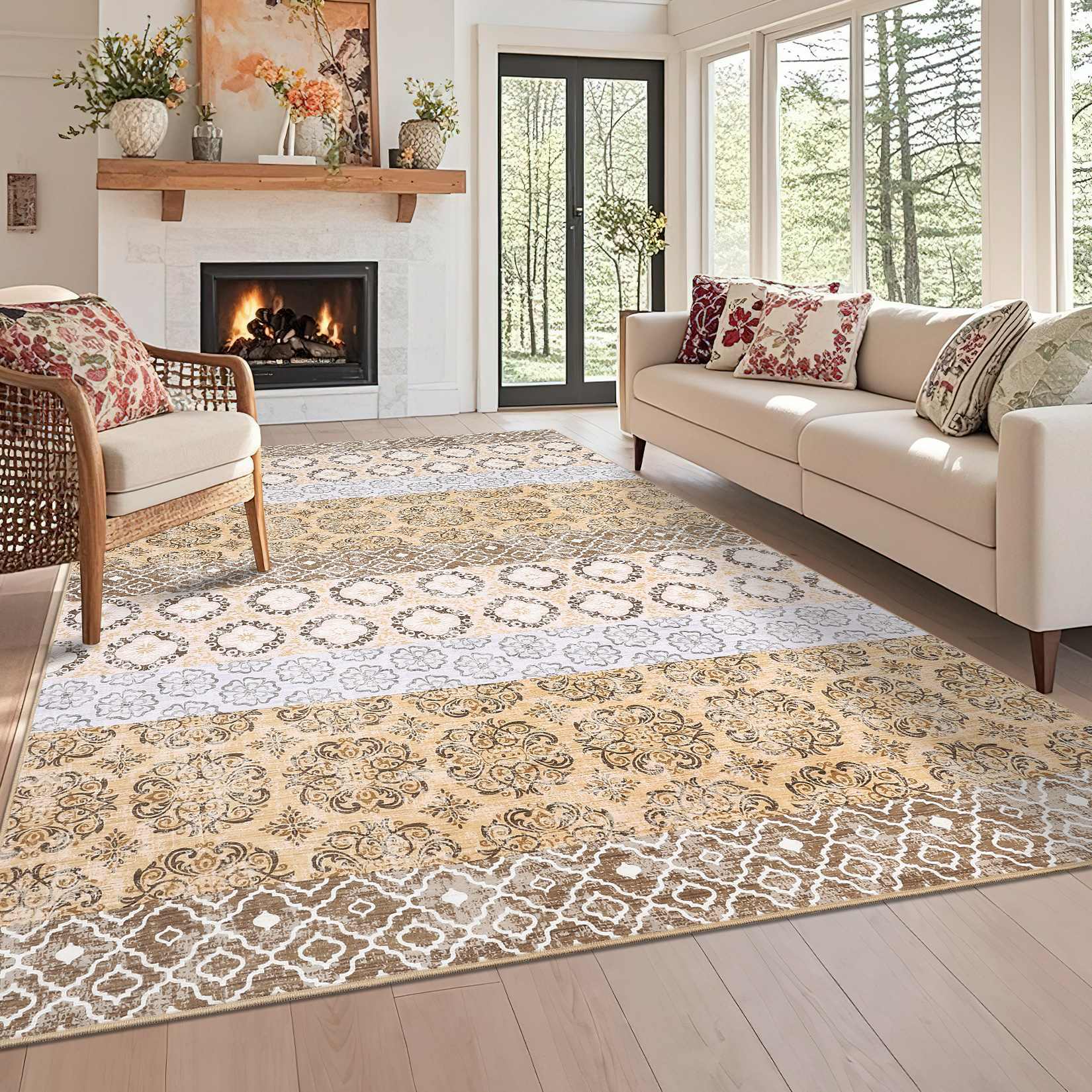 Qeetex LSN-PHK-343NVLER rugs - View #2