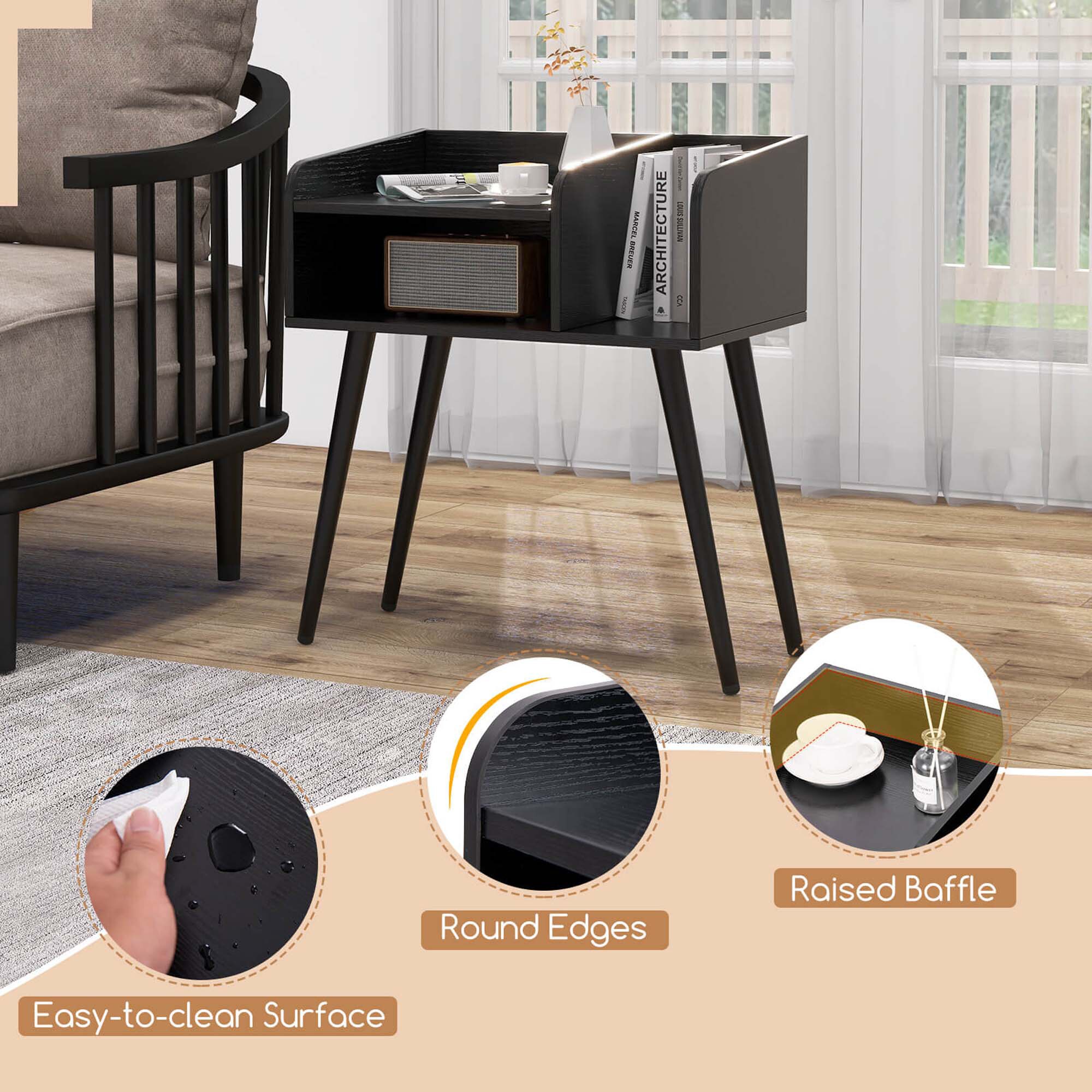 Costway HCST03202 End-Tables - View #6