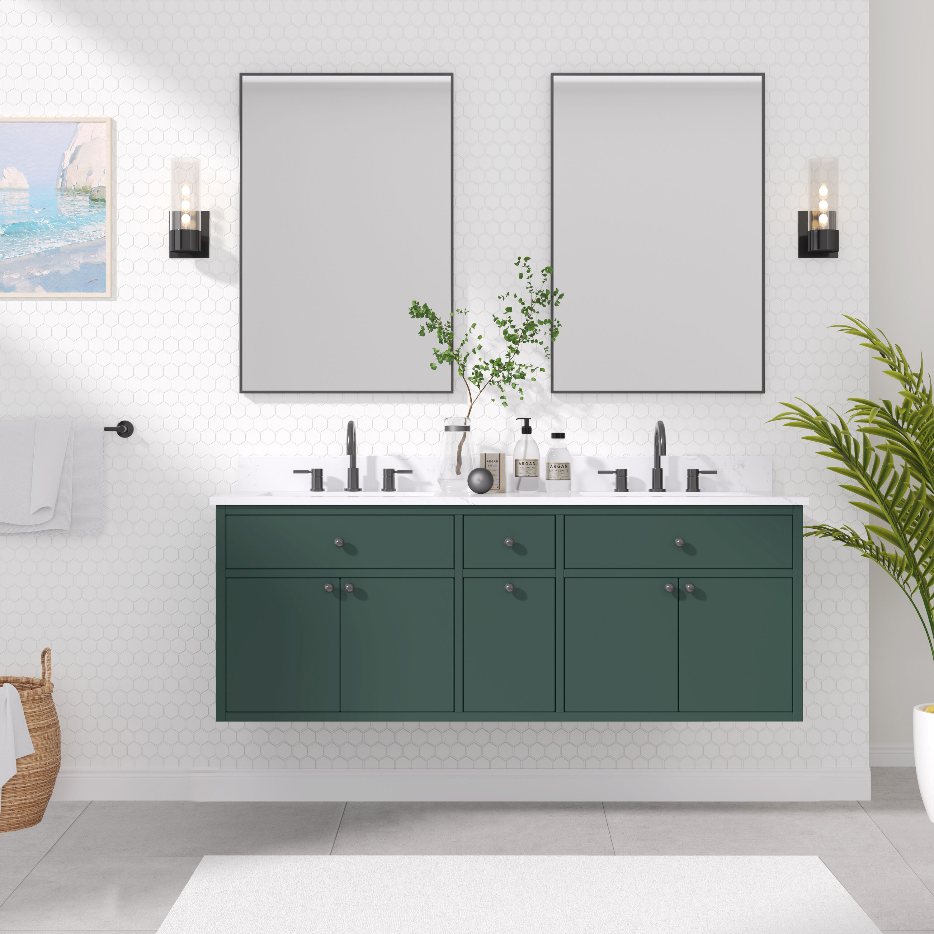 Avanity PAISLEY-VS60-EG Bath-Vanity-Combo - View #2