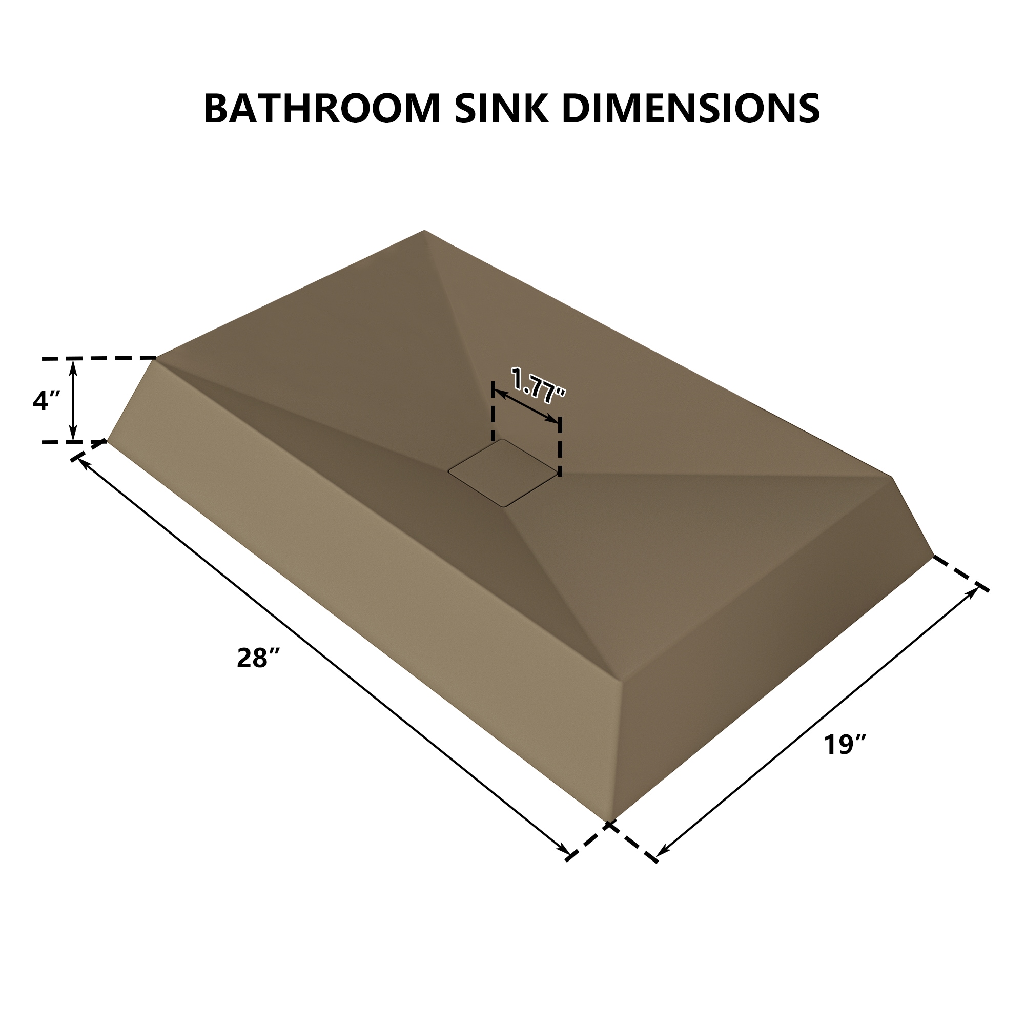CASAINC CROV-TMSSHG3019GB Bath-Sink - View #9