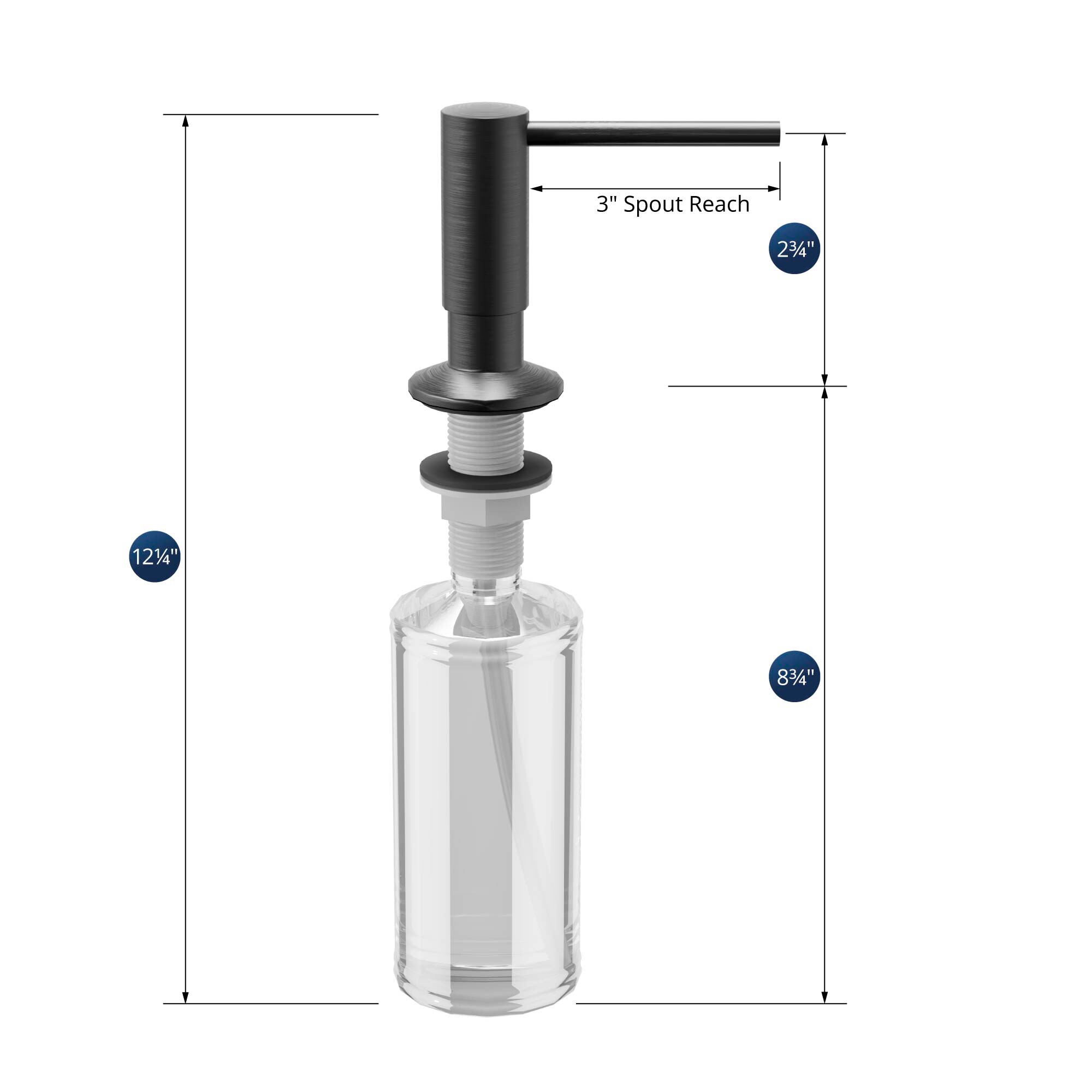 Karran SD35GG Soap-Lotion-Dispensers - View #3