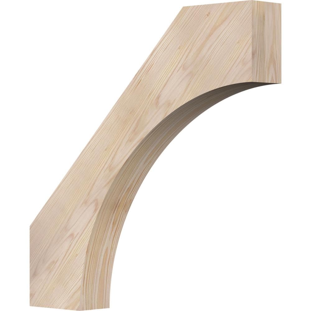 Ekena Millwork BRC04X24X24WTL00SDF 3-1/2-in x 24-in x 24-in Douglas Fir Wood Westlake smooth