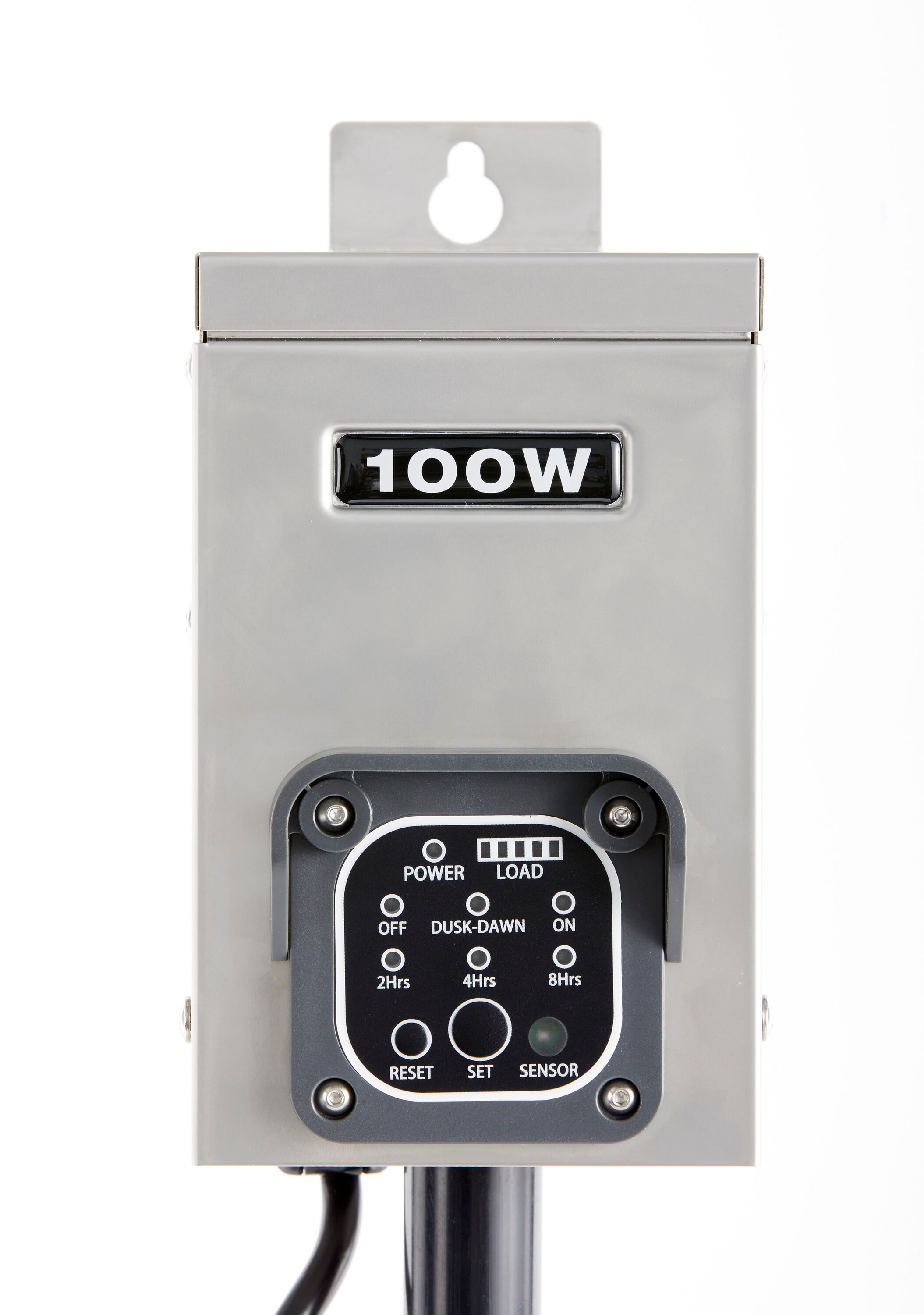 100W Outdoor Low Voltage Transformer with Timer and Photocell