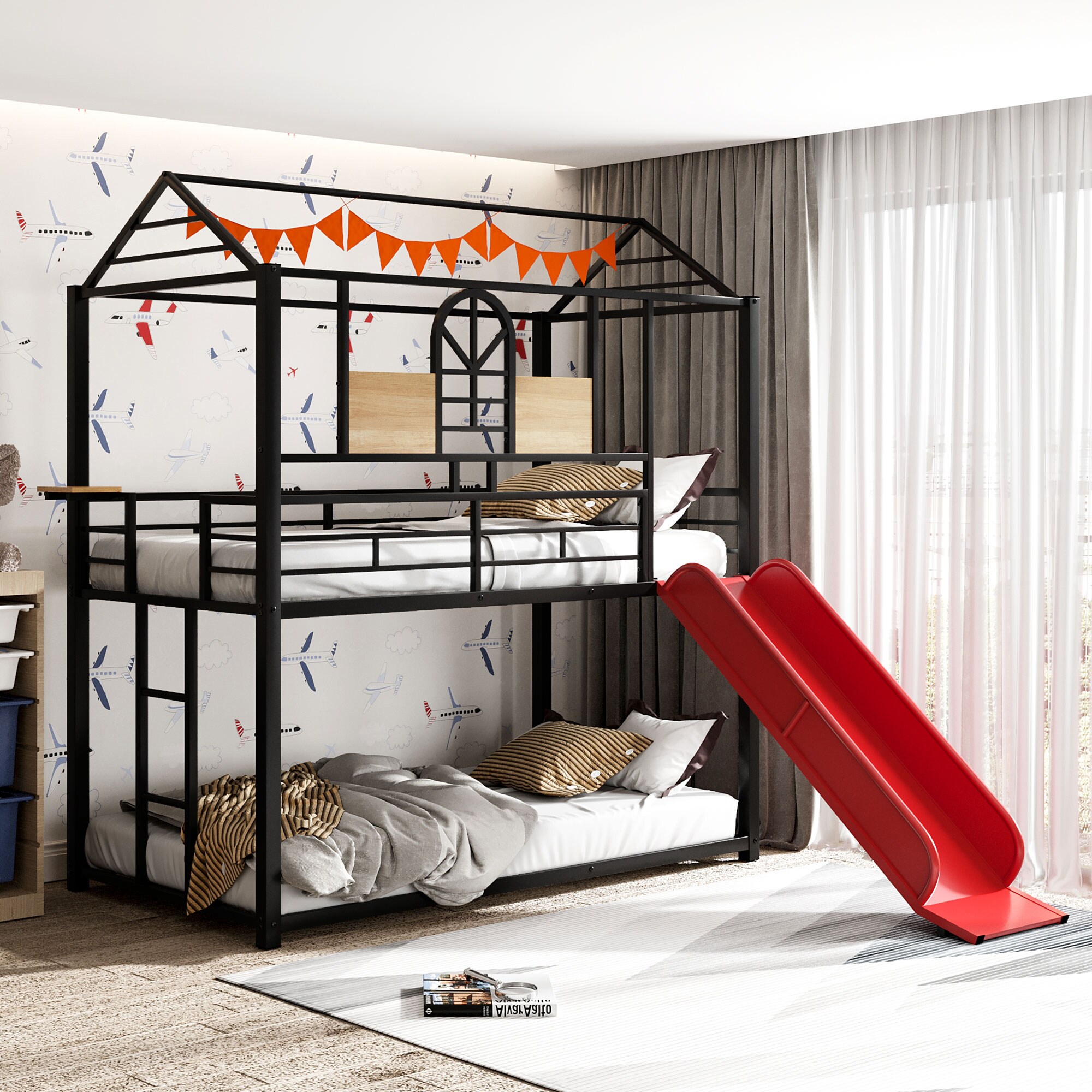 Qualler BLK00674J Bunk-Beds - View #8