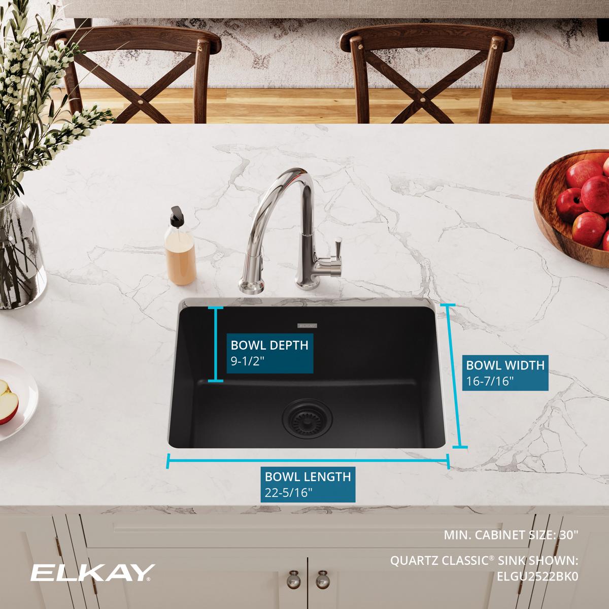 Elkay ELGU2522BK0 Kitchen-Sinks - View #4