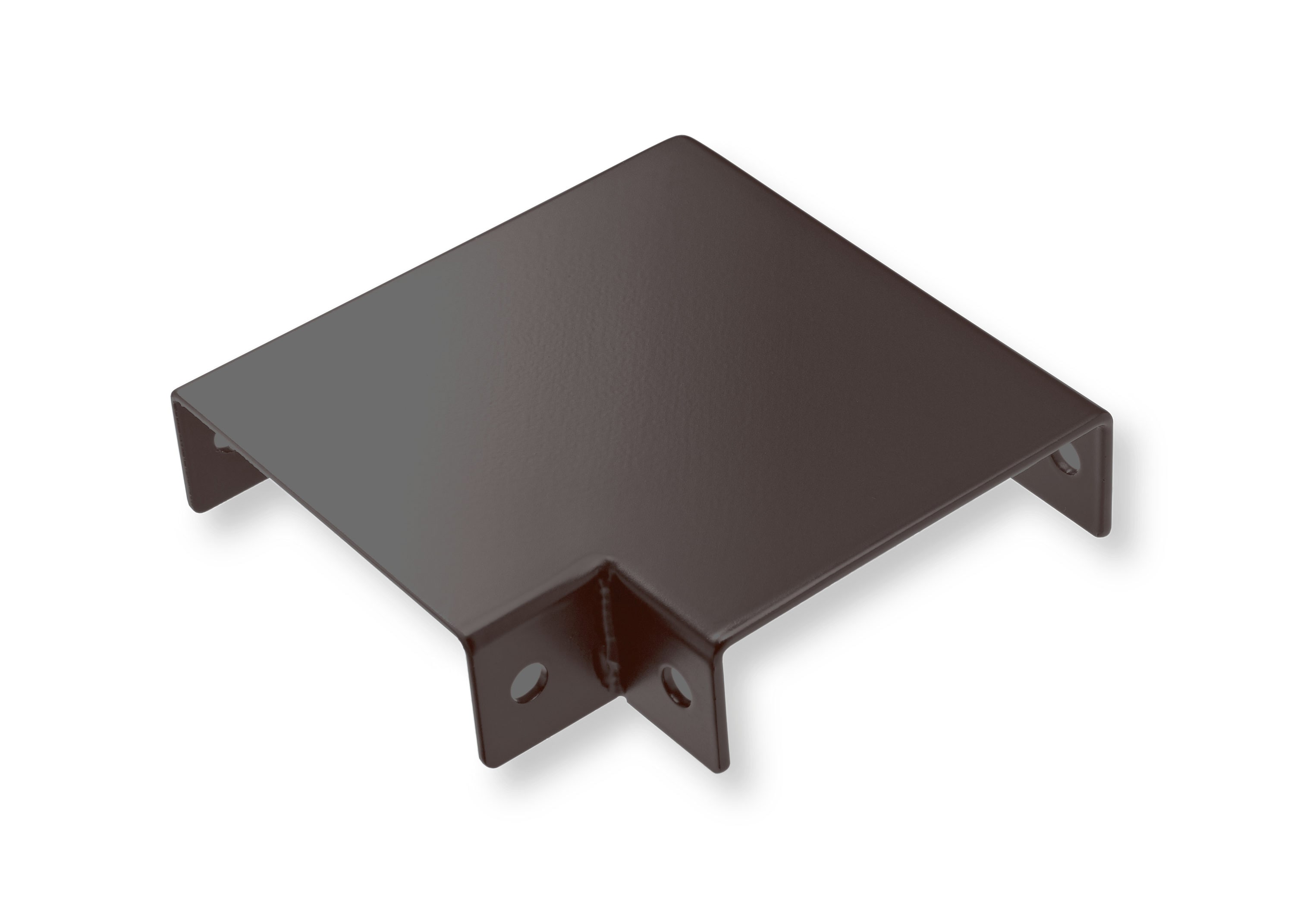 CityPost CP-SL-90-BR 6-in x 3-in CP Bronze Painted galvanized steel Rail bracket