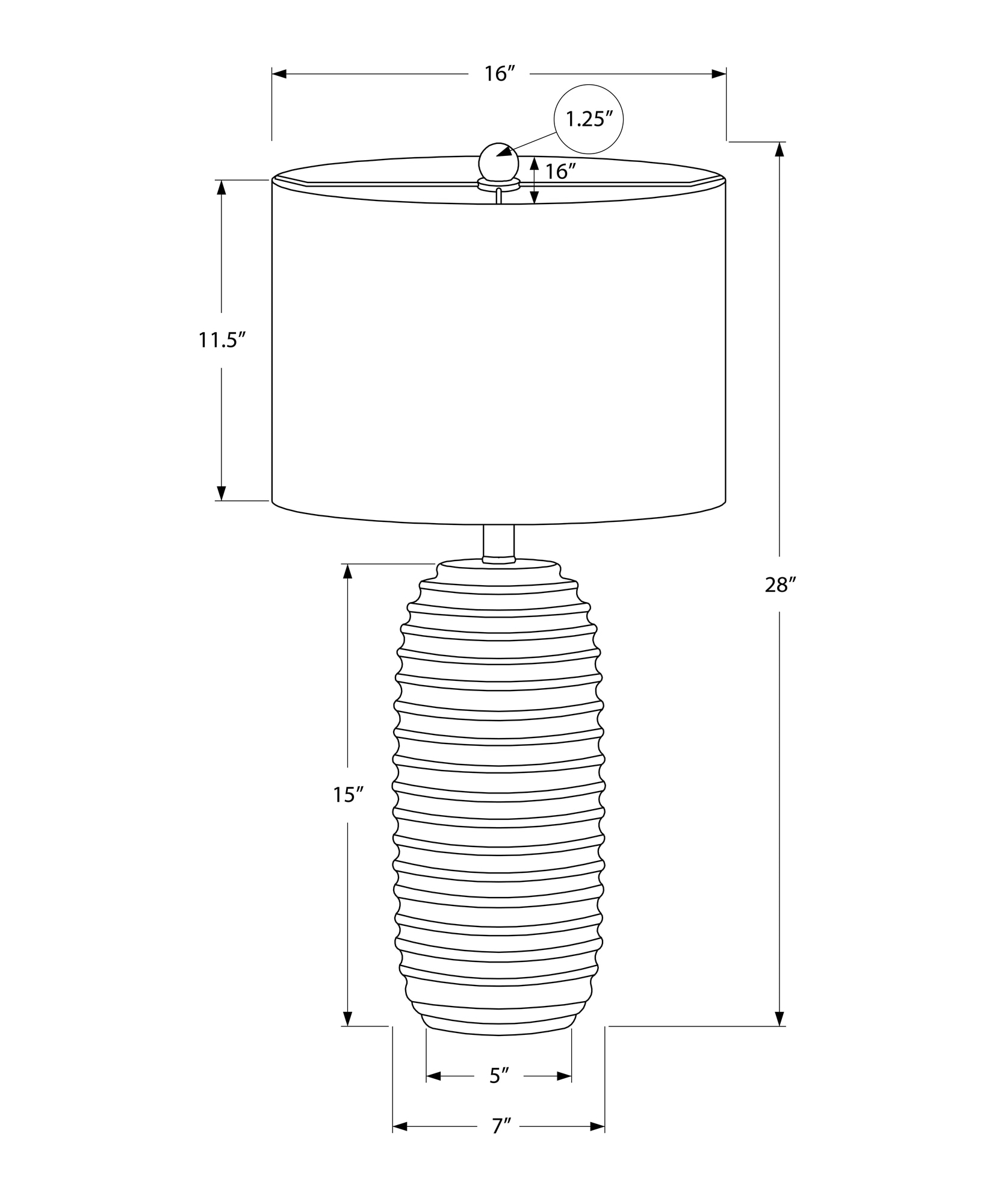 ZAKLOOP ZK2710P221301 Table-Lamps - View #4